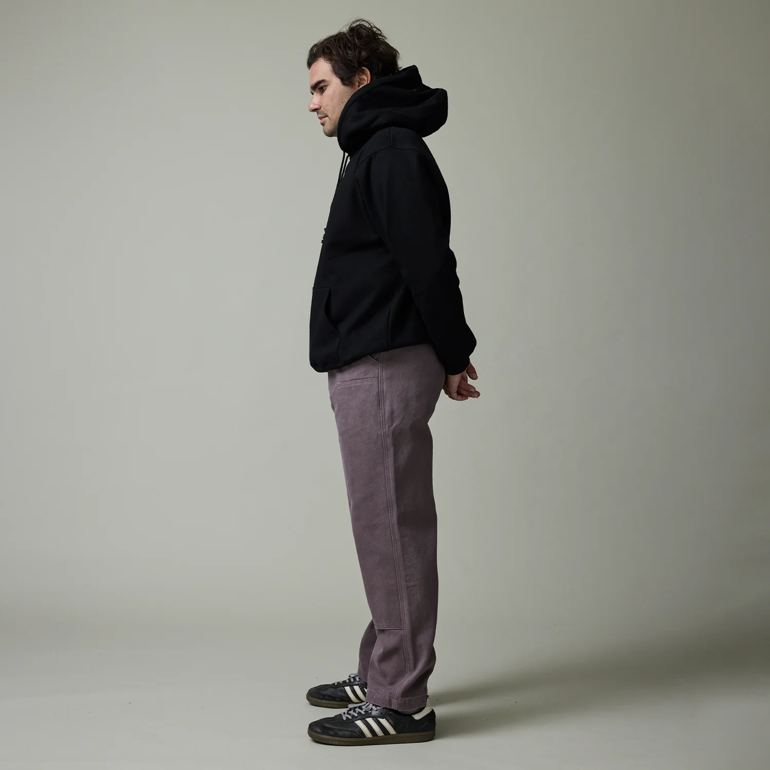 Pass~Port Double Knee Diggers Club Pant - Washed Lilac - Image 5