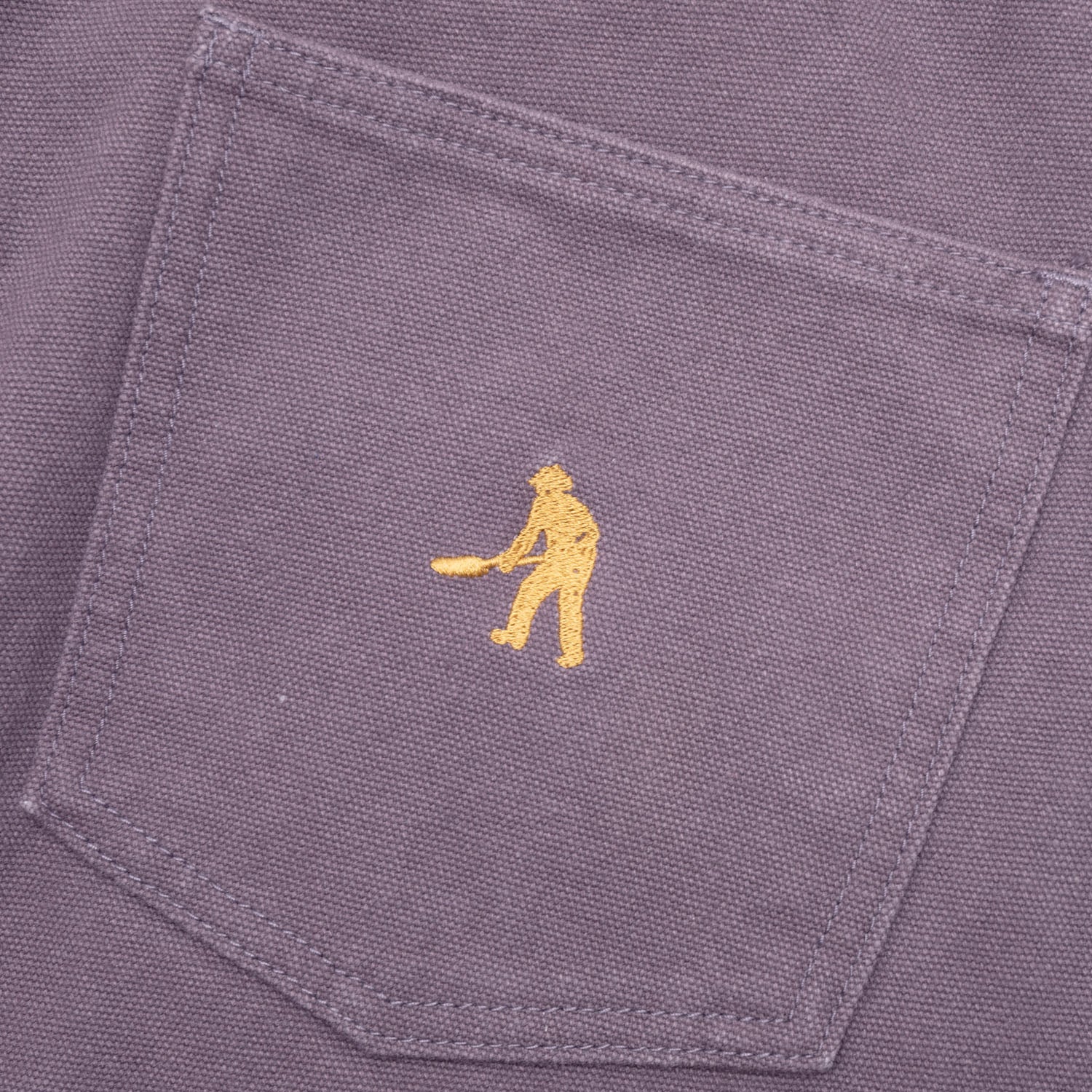 Pass~Port Double Knee Diggers Club Pant - Washed Lilac - Image 6
