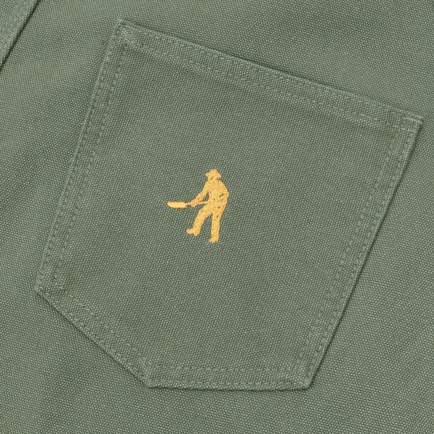 Pass~Port Double Knee Diggers Club Short - Moss - Image 8