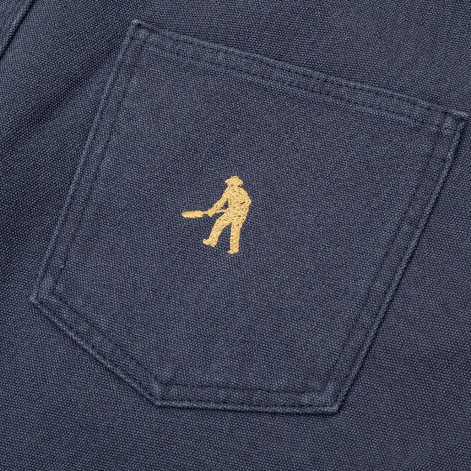 Pass~Port Double Knee Diggers Club Short - Navy - Image 8