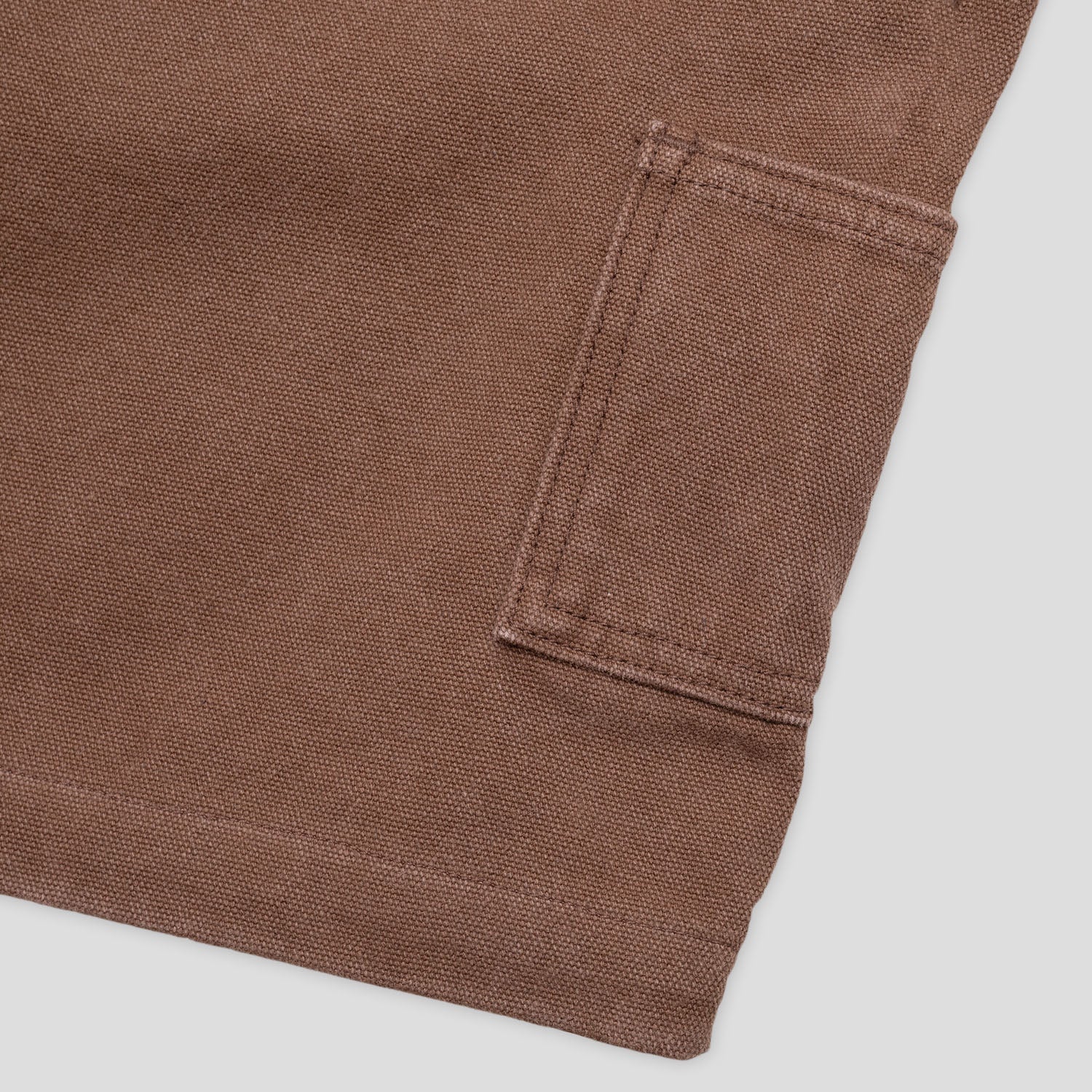 Pass~Port Double Knee Diggers Club Short - Washed Brown - Image 10