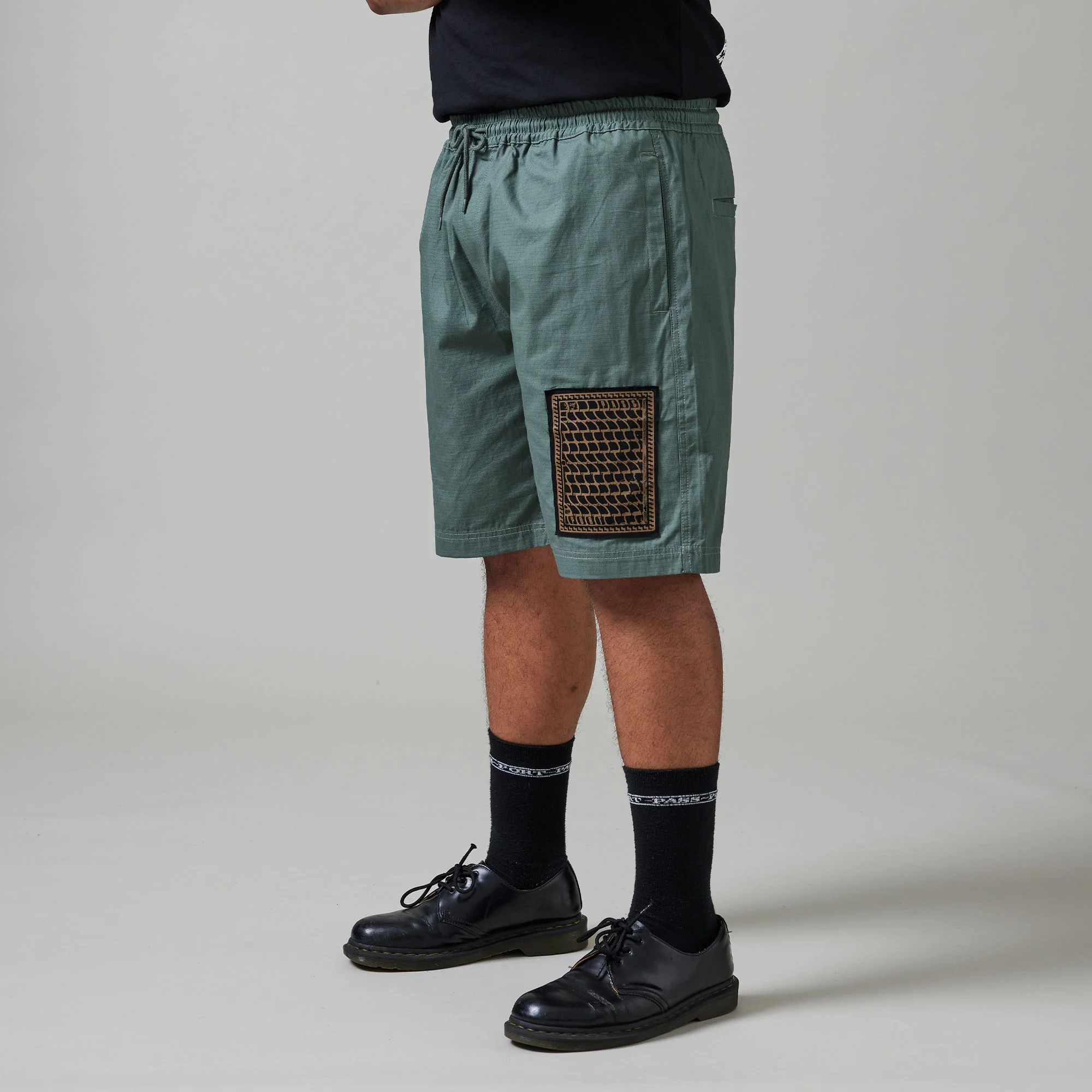 Pass~Port Drain Ripstop Casual Short - Sage - Image 2