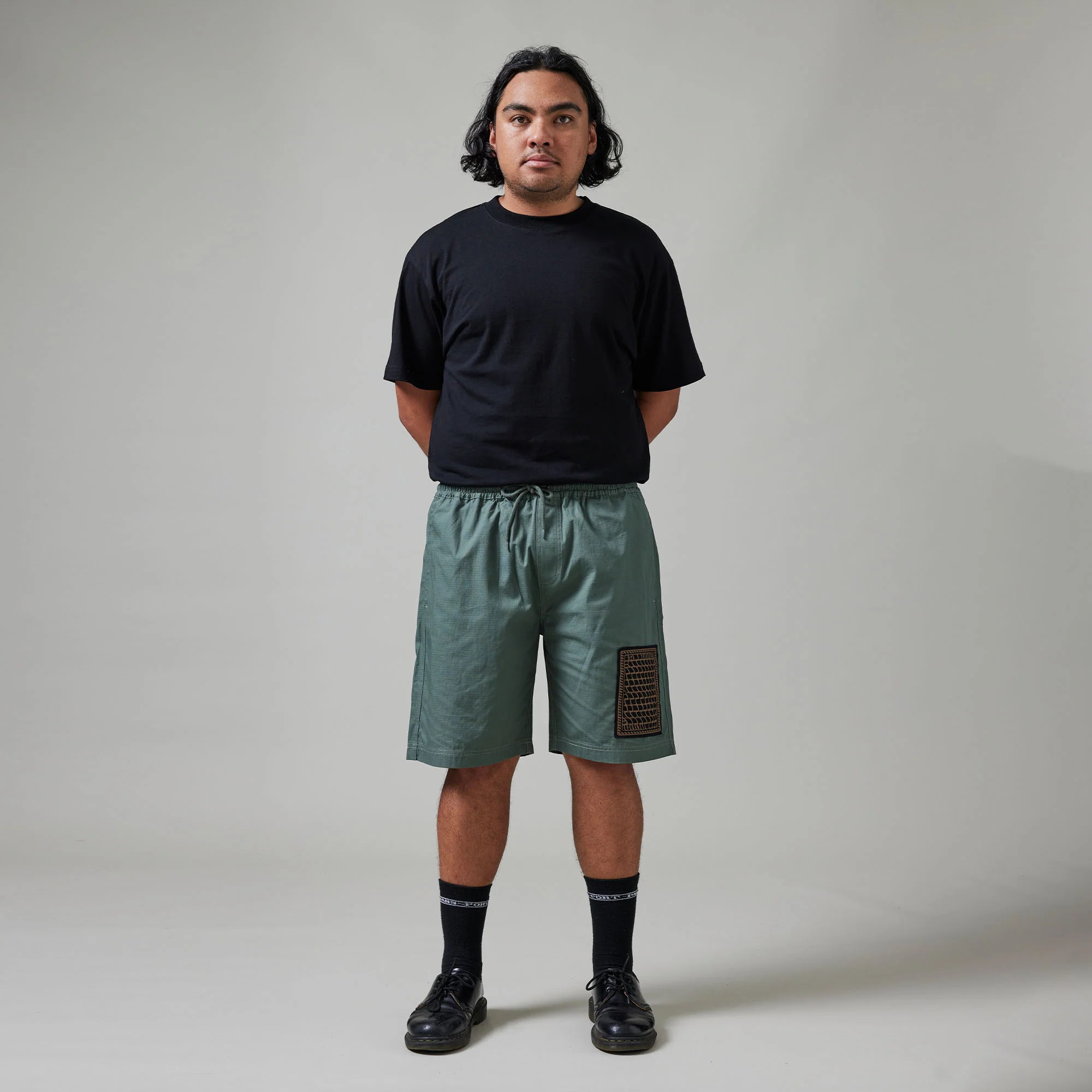 Pass~Port Drain Ripstop Casual Short - Sage - Image 4