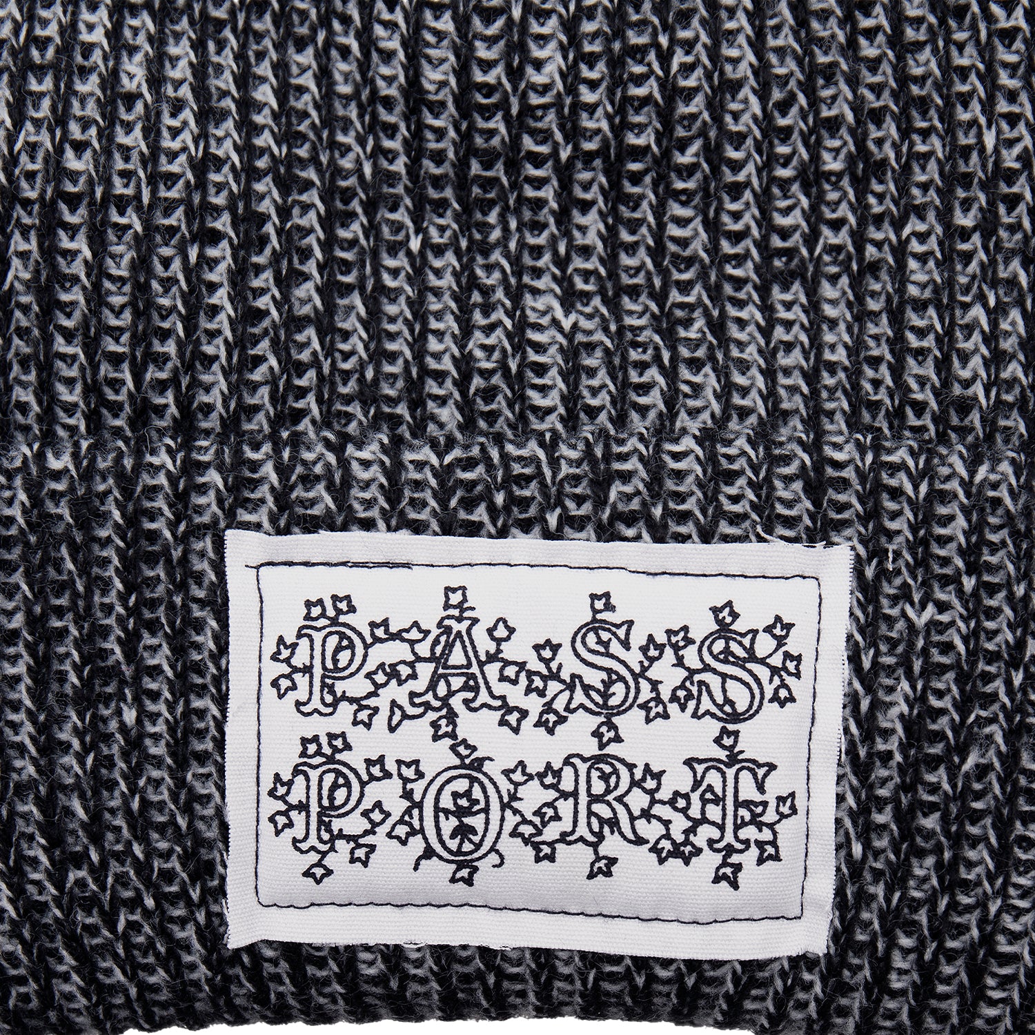 Pass~Port Edible Flowers Beanie - Black / White Speckle - Image 4