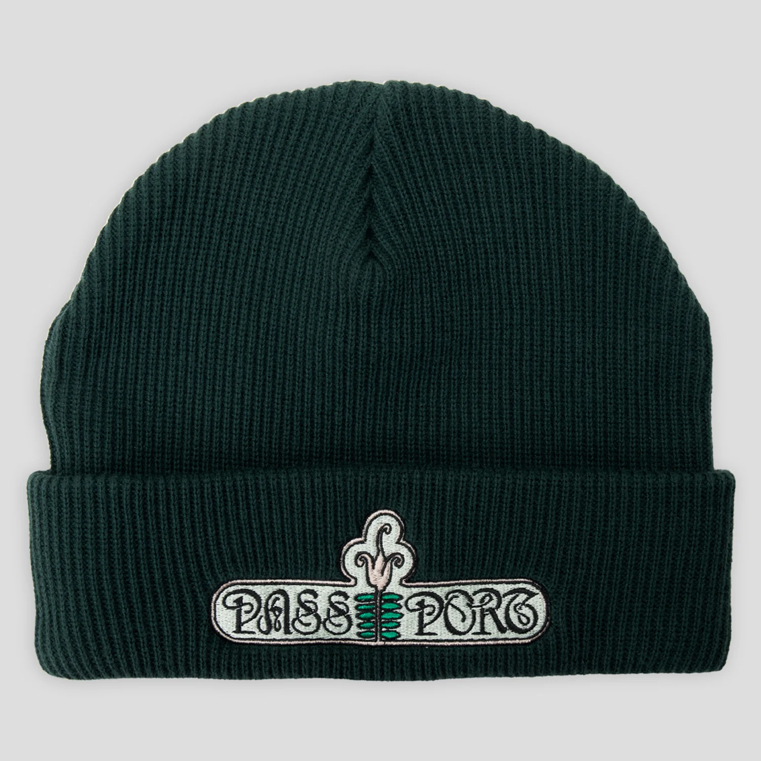 Pass~Port Gardenia Beanie - Forest Green