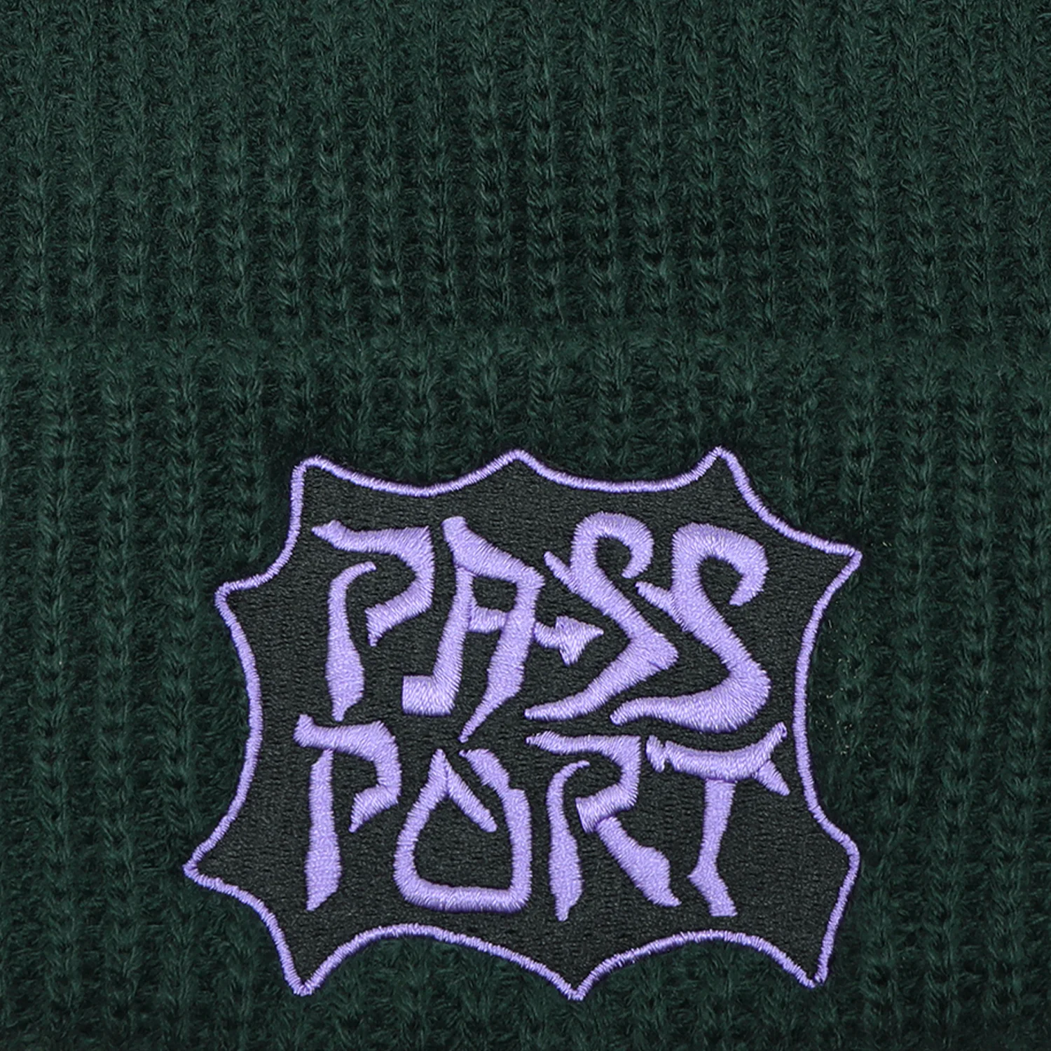 Pass~Port Glyph Beanie - Forest Green - Image 2