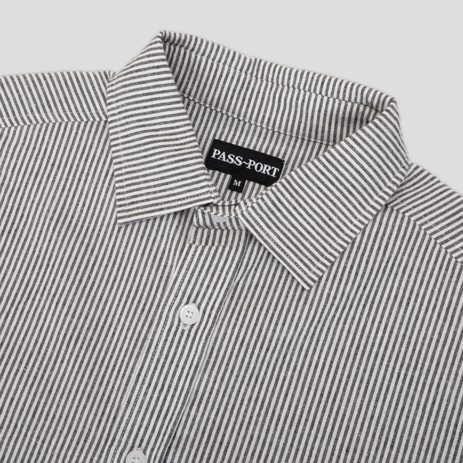 Pass~Port Glint Workers Short Sleeve Shirt - Black - Image 4