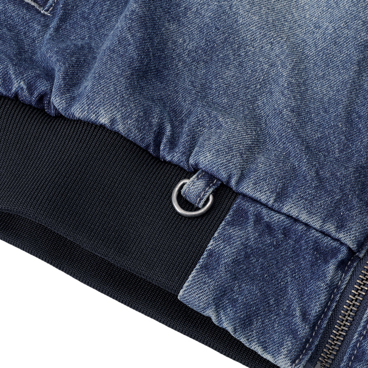 Pass~Port Hercu-Locks Recycled Denim Freight Jacket - Washed Dark Indigo - Image 4