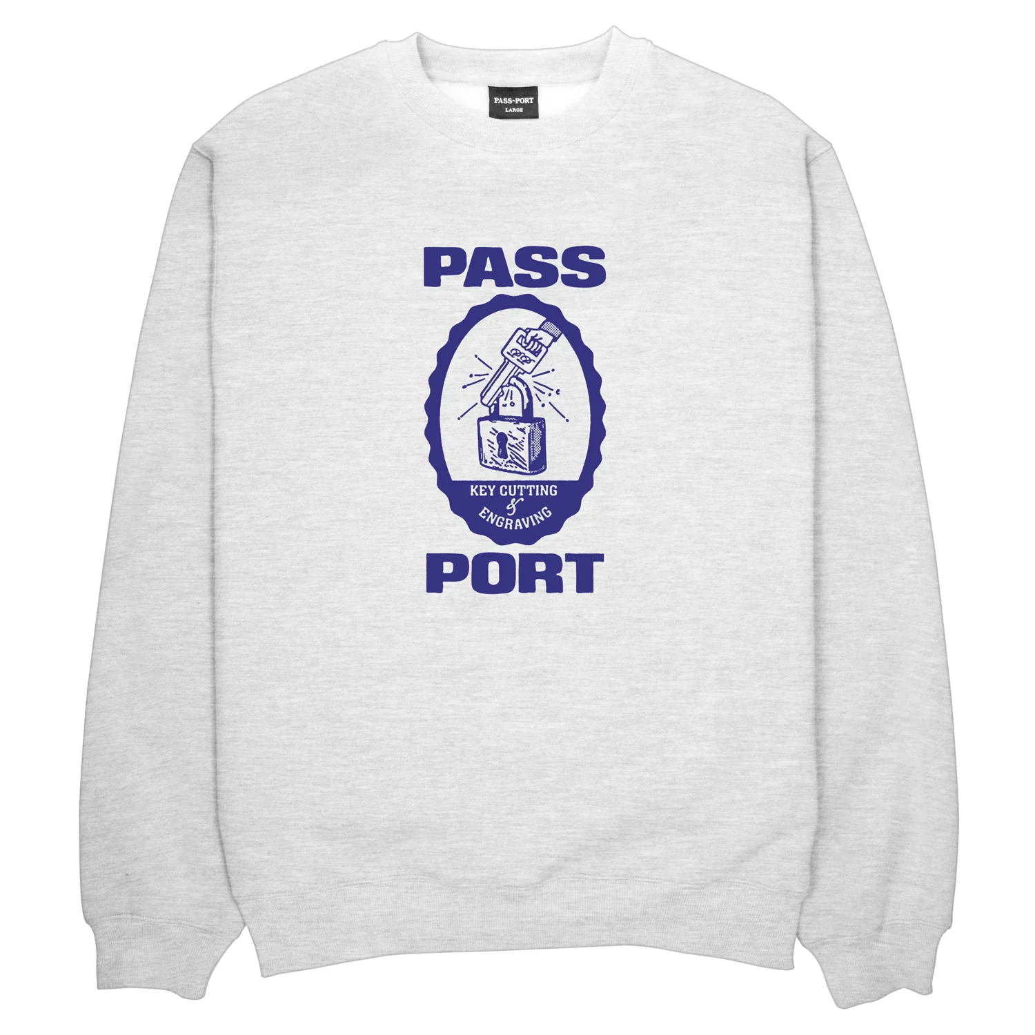 Pass~Port Hercu-Locks Sweater - White Marle