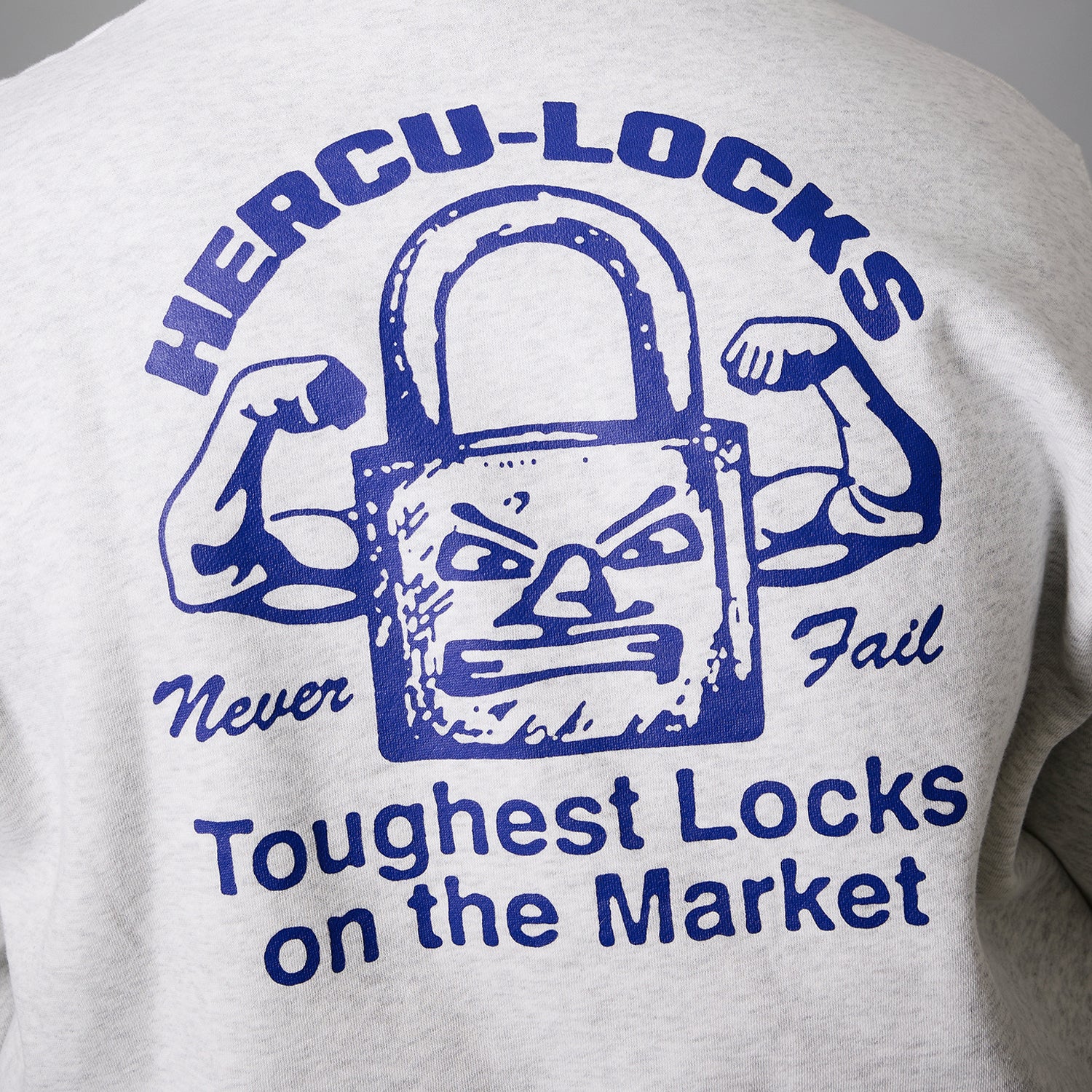 Pass~Port Hercu-Locks Sweater - White Marle - Image 4