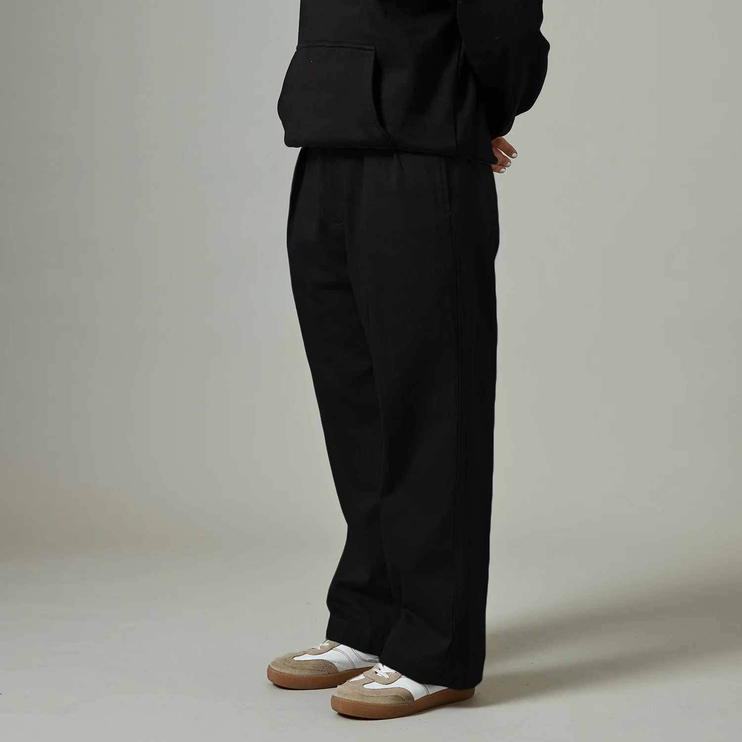 Pass~Port Herringbone Leagues Club Pant - Black - Image 3