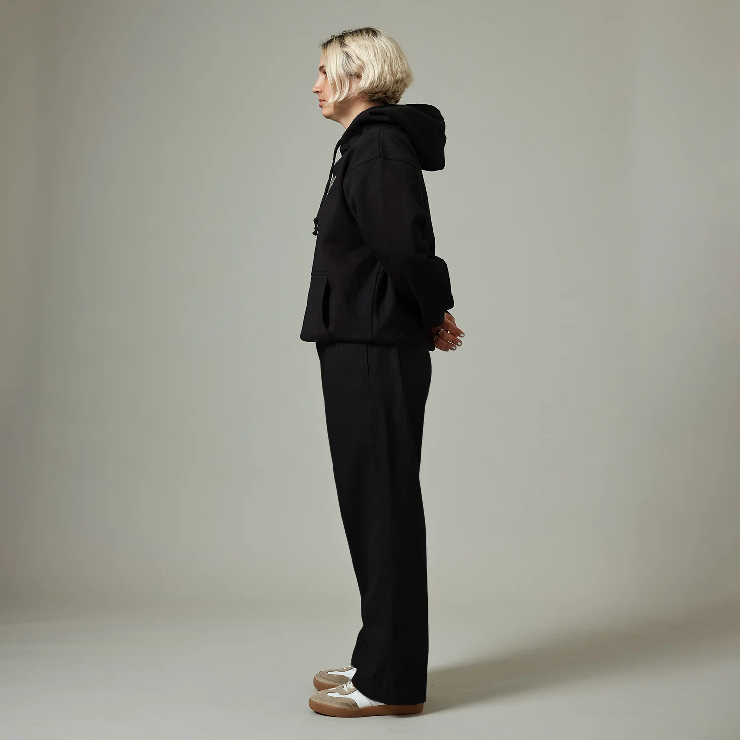 Pass~Port Herringbone Leagues Club Pant - Black - Image 4