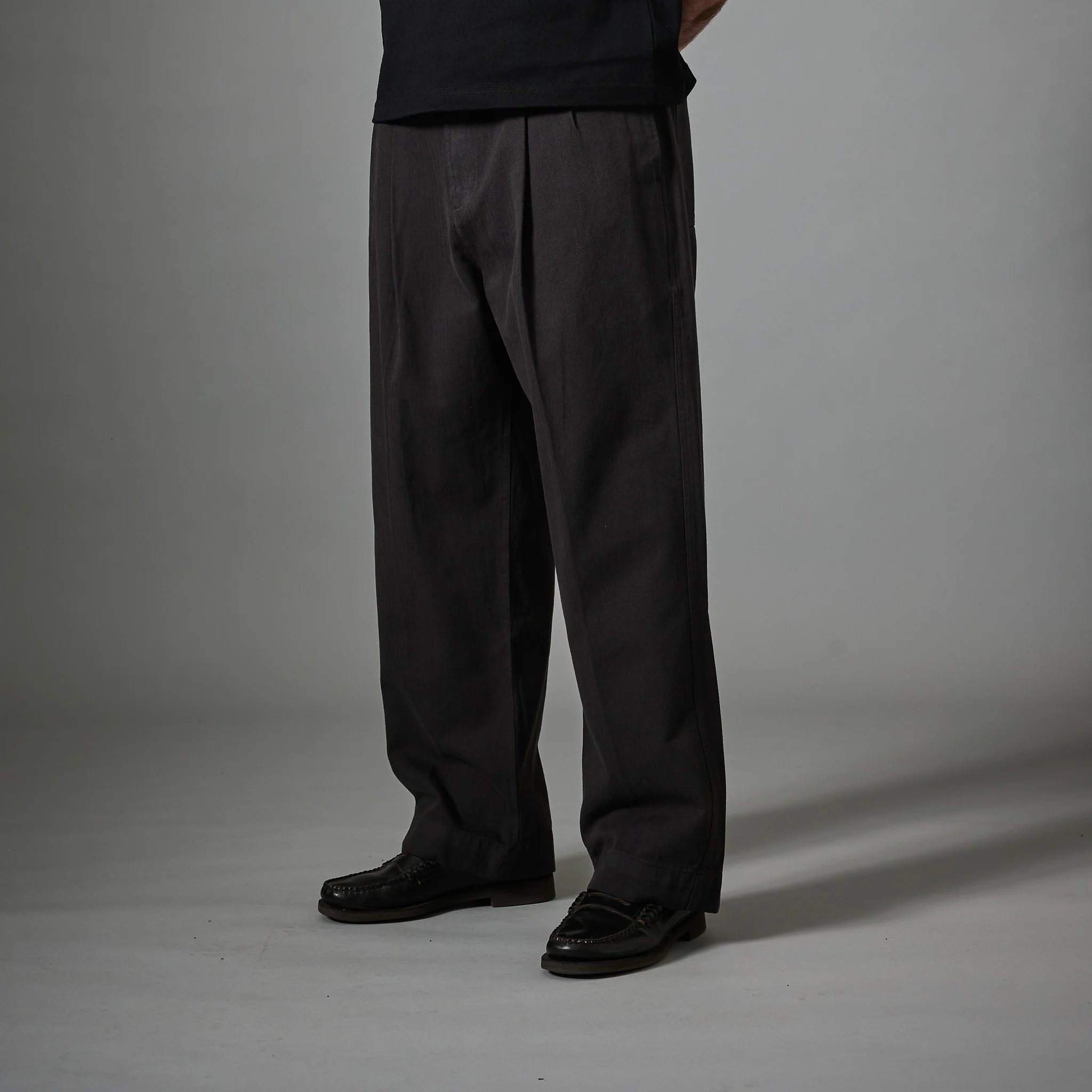 Pass~Port Herringbone Leagues Club Pant - Vintage Black - Image 3