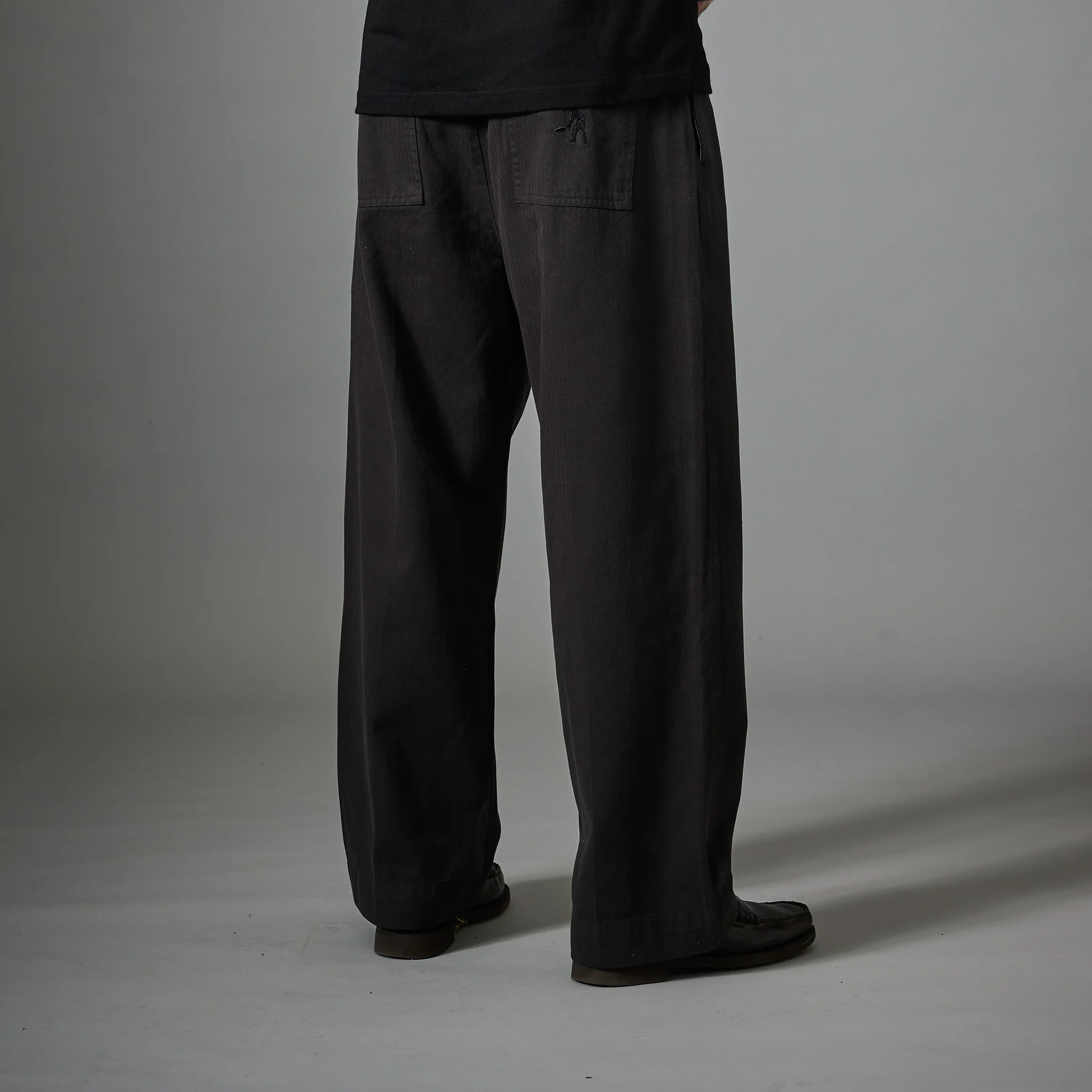 Pass~Port Herringbone Leagues Club Pant - Vintage Black - Image 5