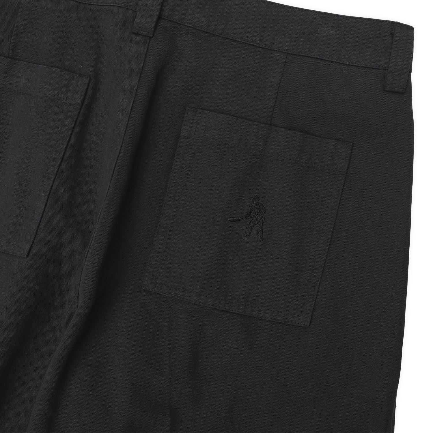 Pass~Port Herringbone Leagues Club Pant - Vintage Black - Image 7