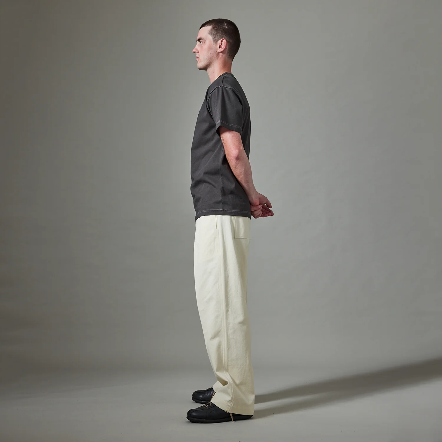 Pass~Port Herringbone Leagues Club Pant - Bone - Image 4
