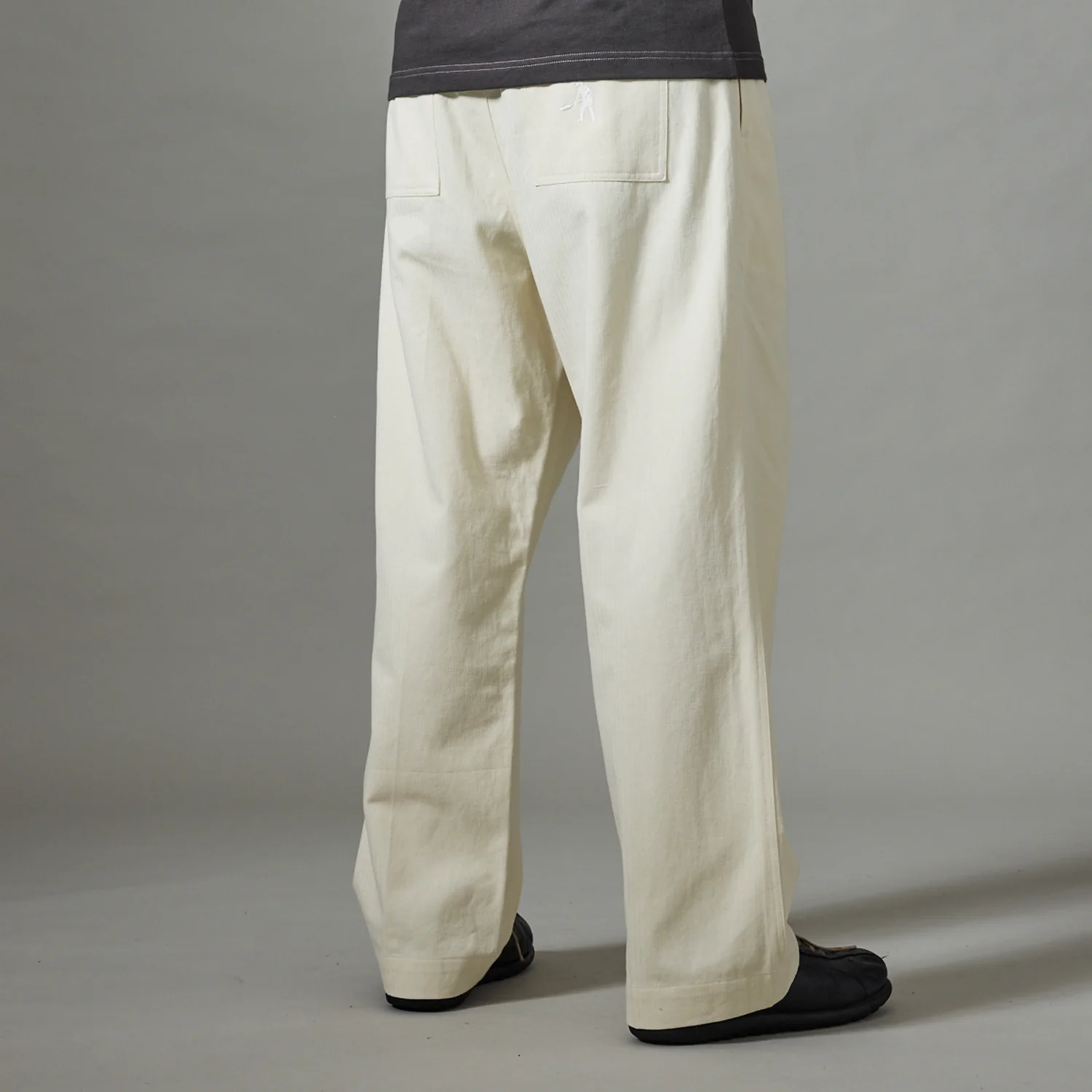Pass~Port Herringbone Leagues Club Pant - Bone - Image 5