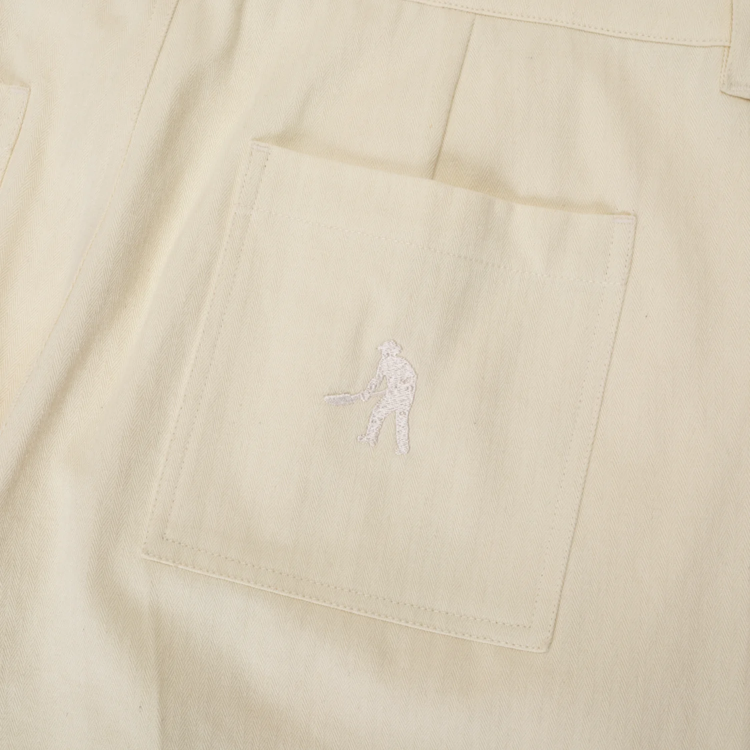 Pass~Port Herringbone Leagues Club Pant - Bone - Image 7