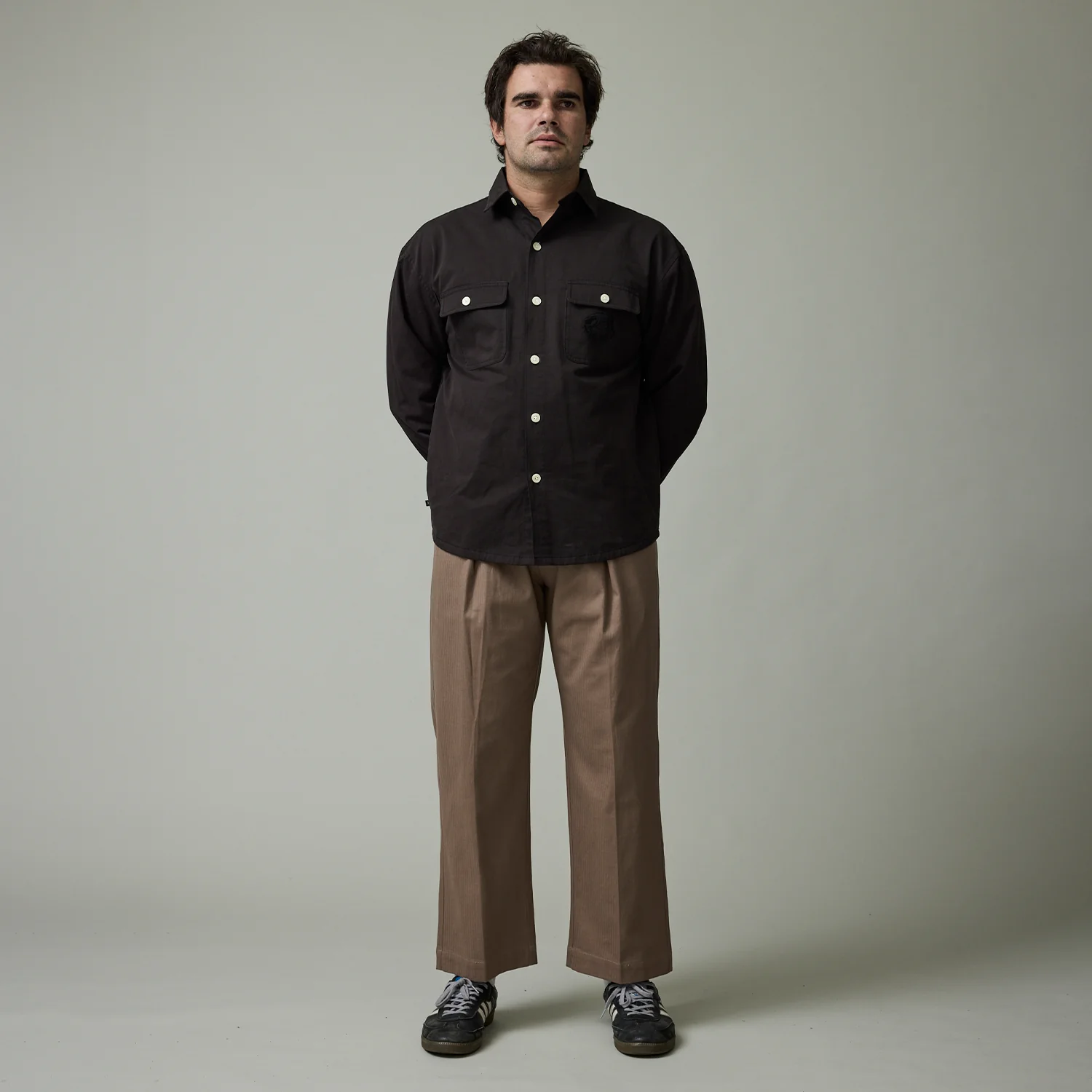 Pass~Port Herringbone Leagues Club Pant - Light Brown - Image 4