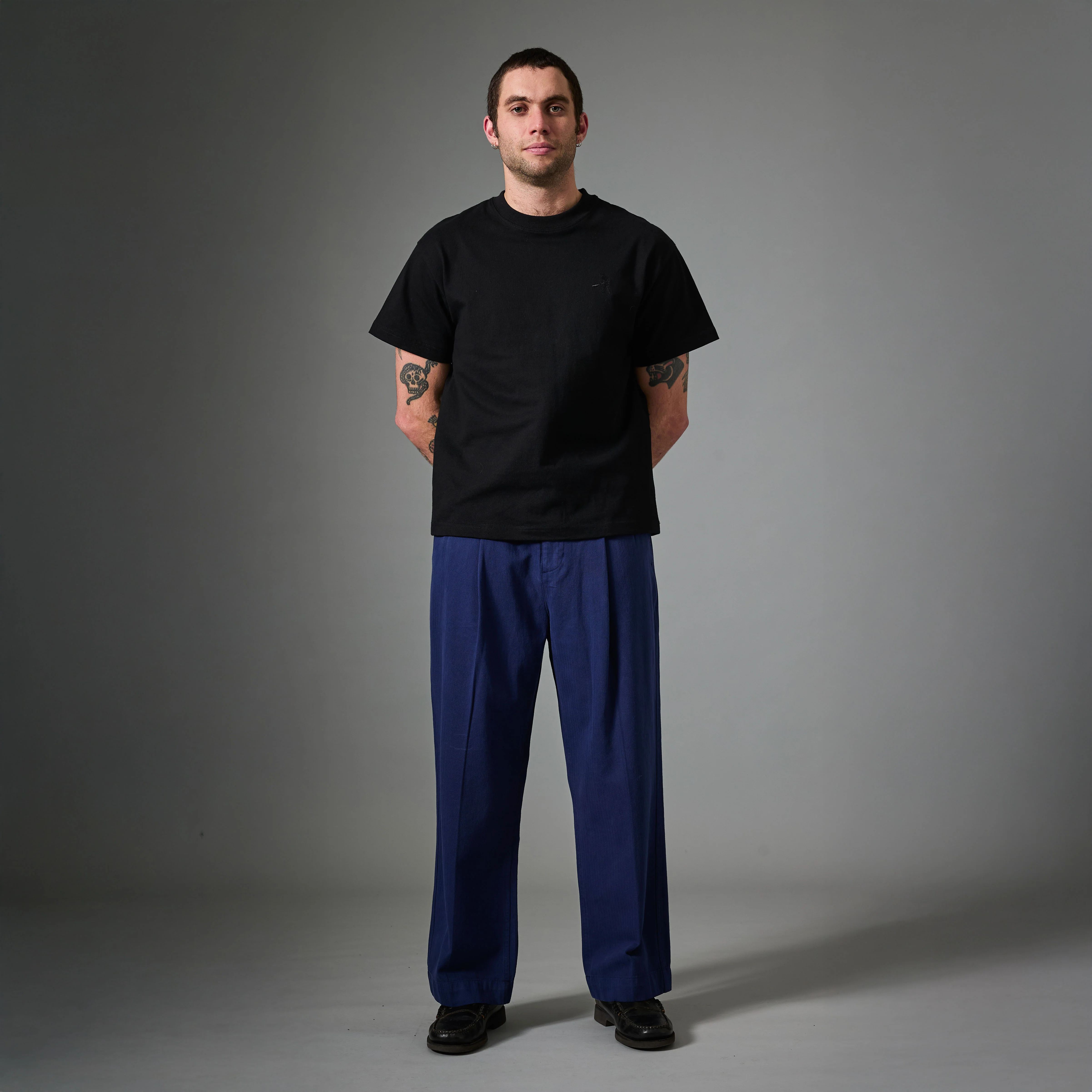 Pass~Port Herringbone Leagues Club Pant - Blue - Image 2