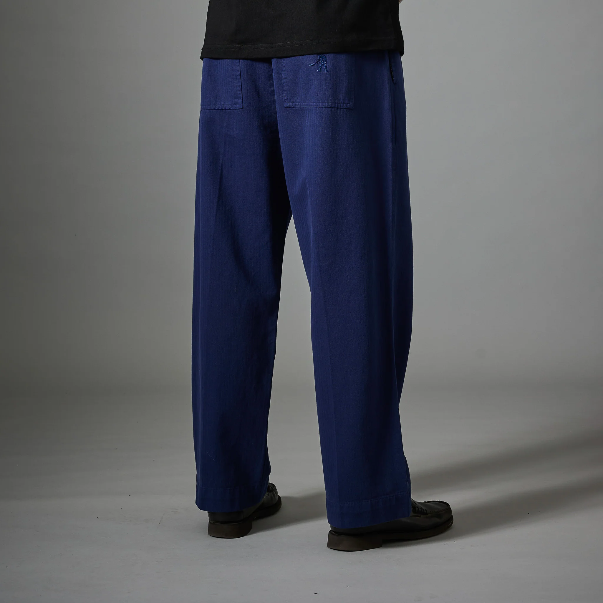 Pass~Port Herringbone Leagues Club Pant - Blue - Image 5