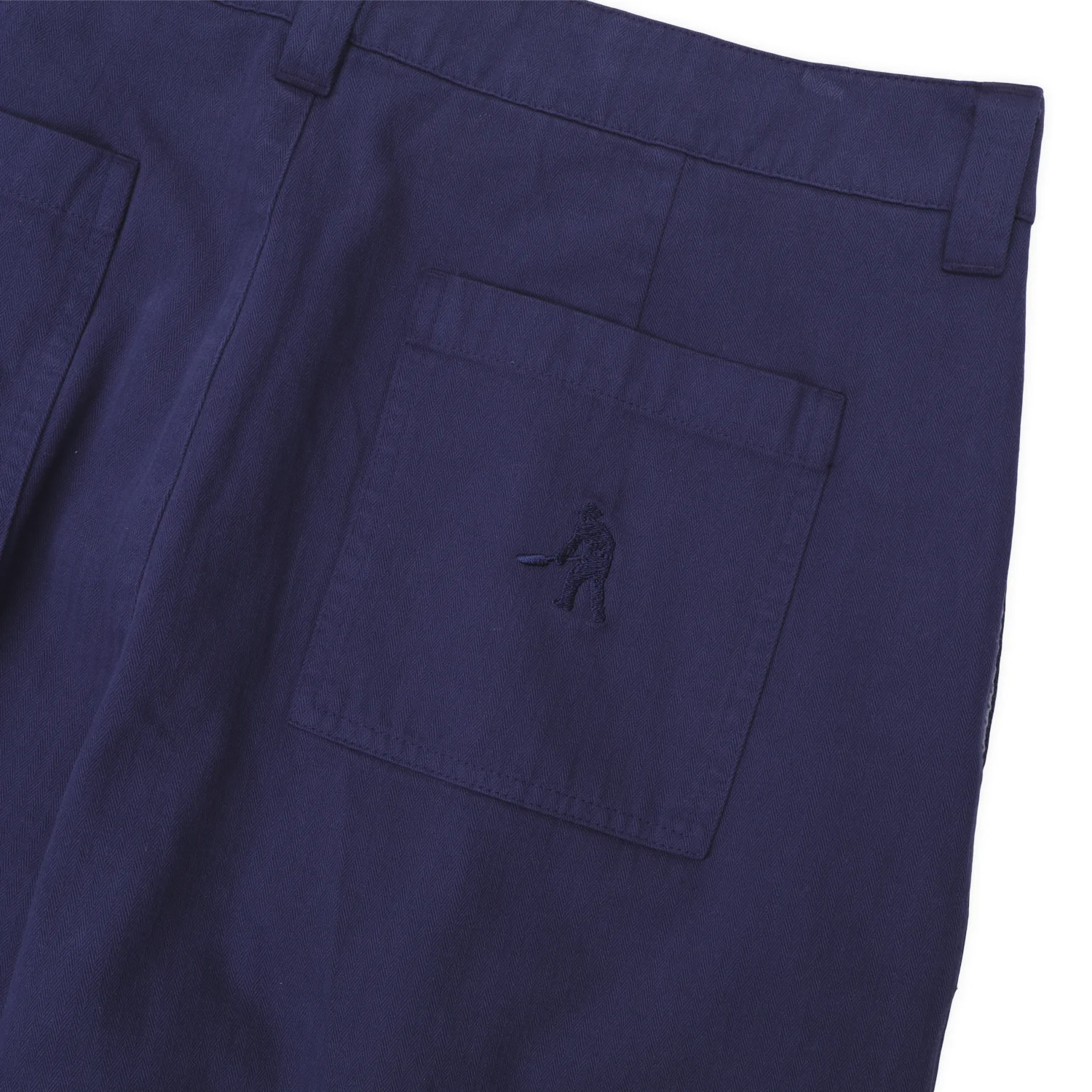 Pass~Port Herringbone Leagues Club Pant - Blue - Image 7