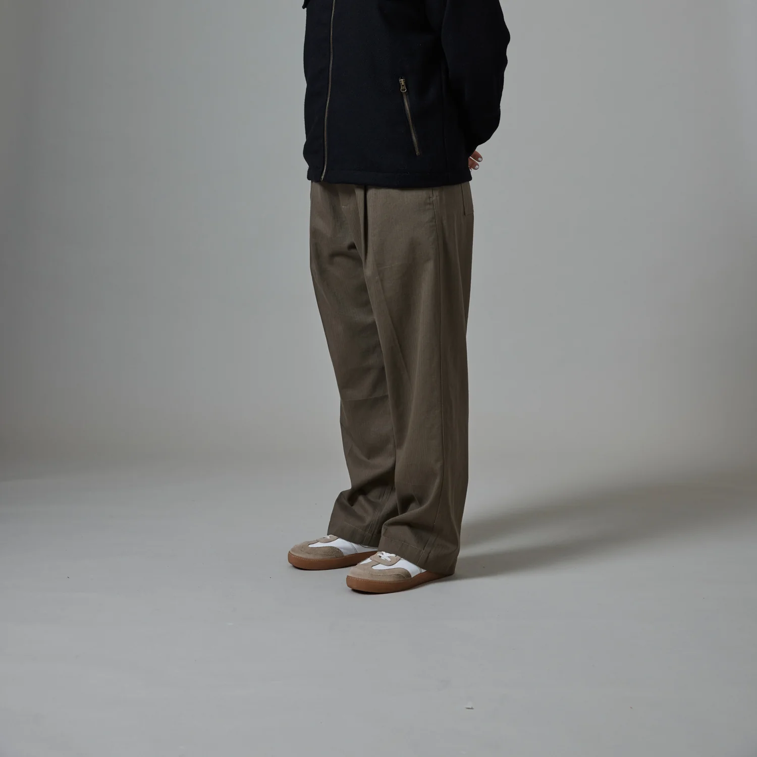 Pass~Port Herringbone Leagues Club Pant - Olive - Image 3