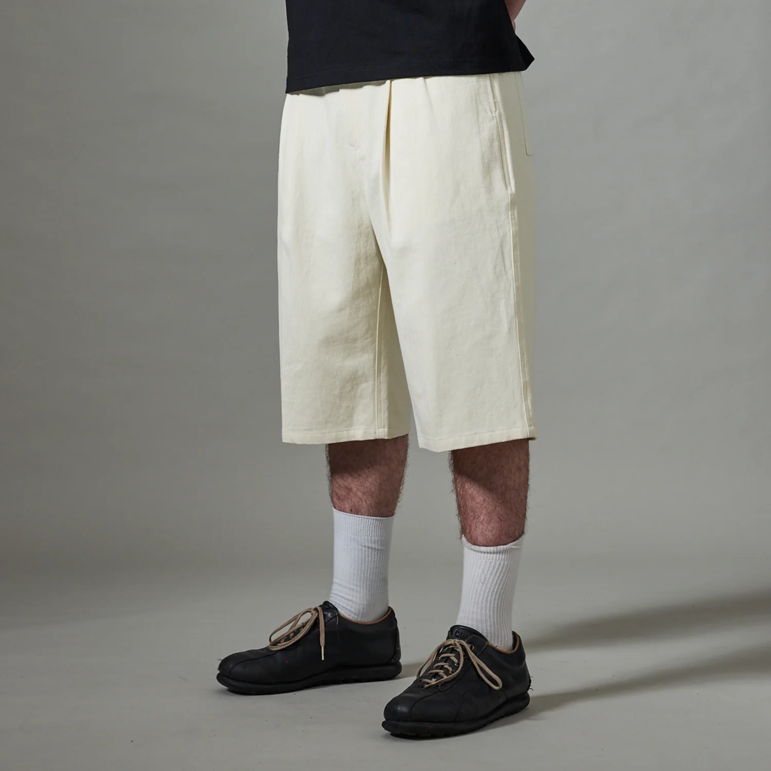Pass~Port Herringbone Leagues Club Short - Bone - Image 3
