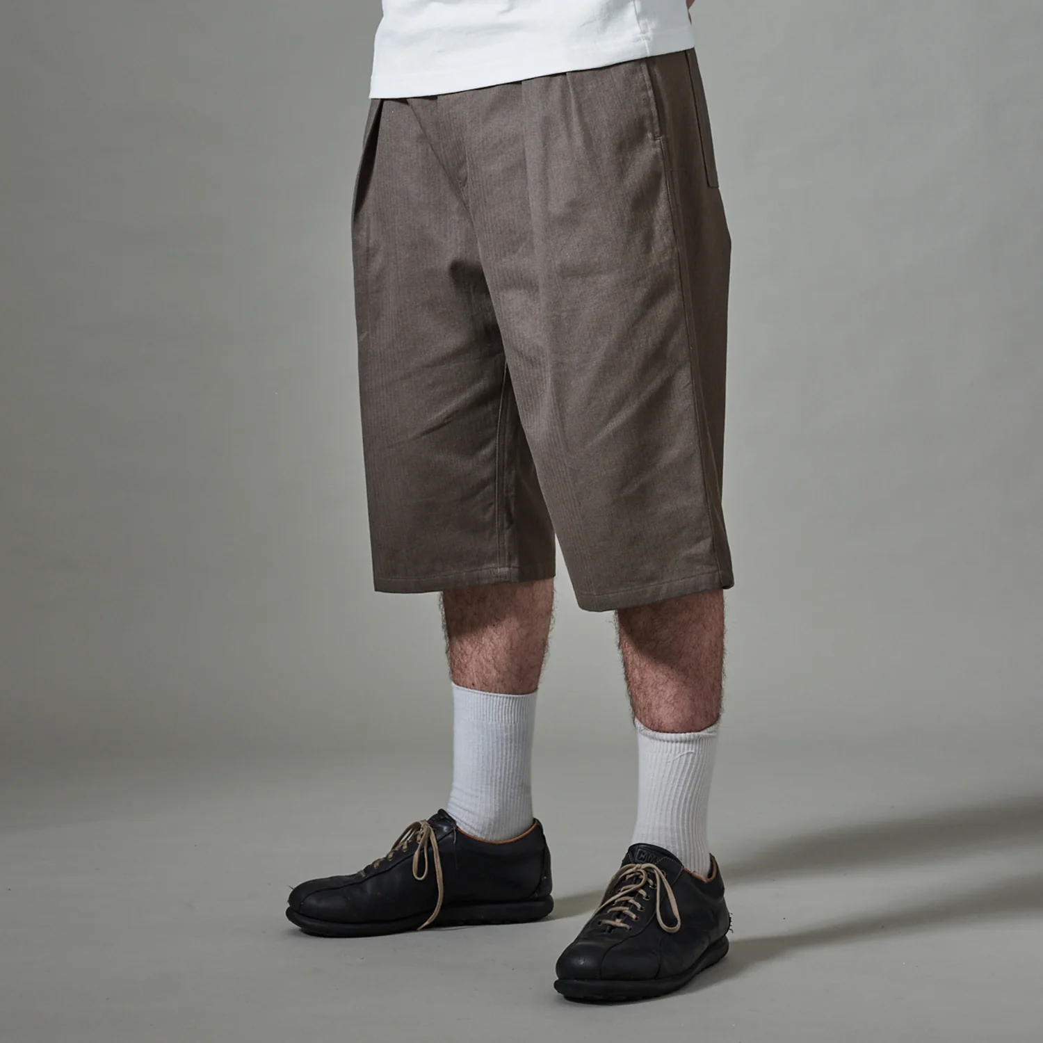 Pass~Port Herringbone Leagues Club Short - Dusty Brown - Image 4