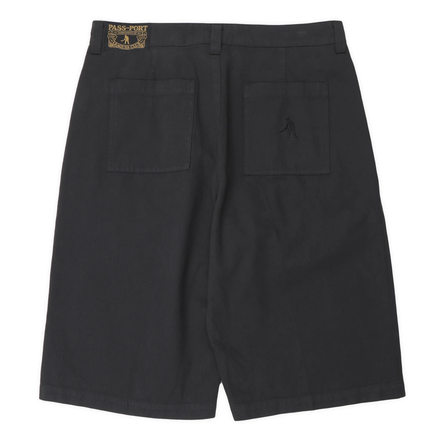 Pass~Port Herringbone Leagues Club Short - Vintage Black - Image 6