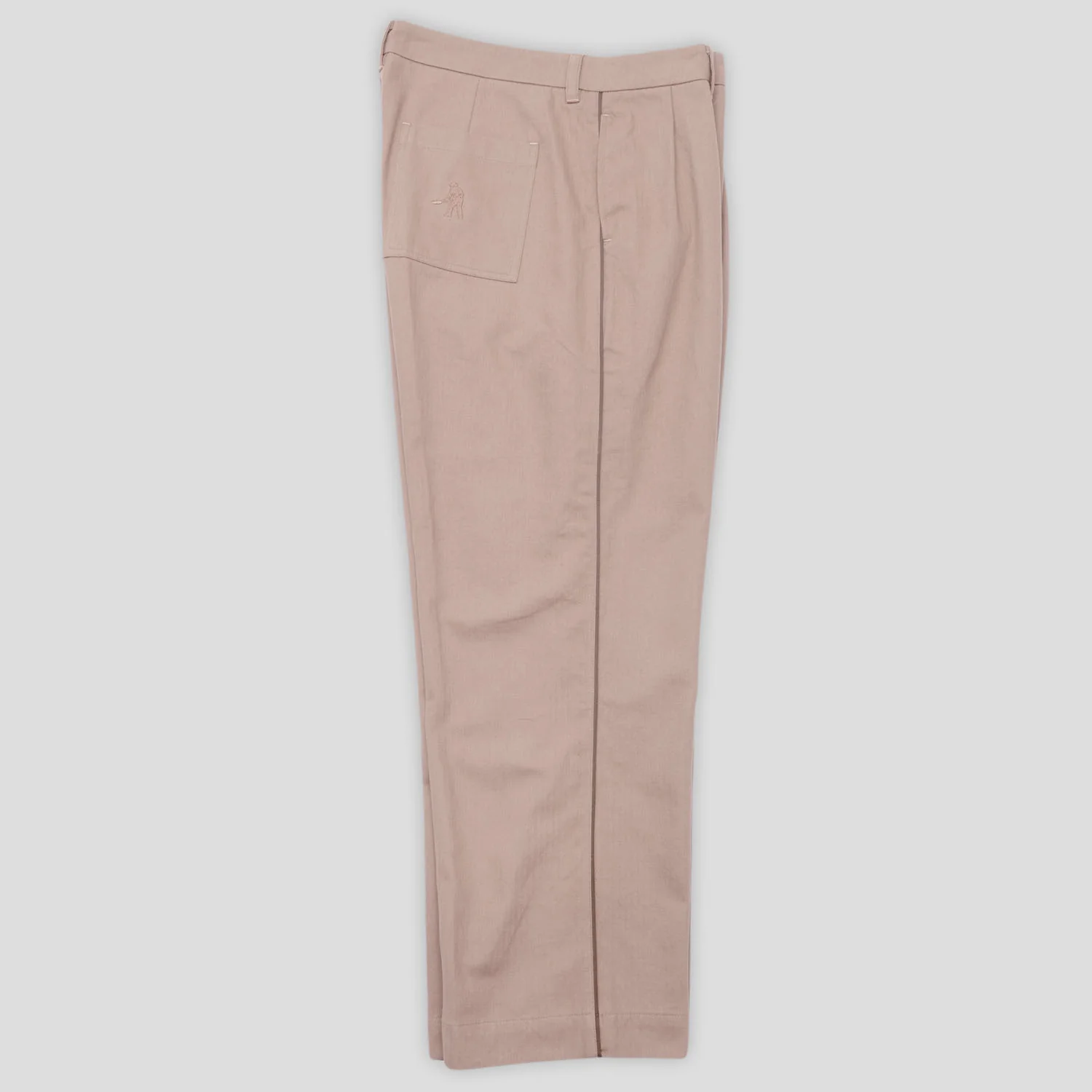 Pass~Port Herringbone Leagues Club Side Stripe Pant - Light Brown / Choc Stripe - Image 6