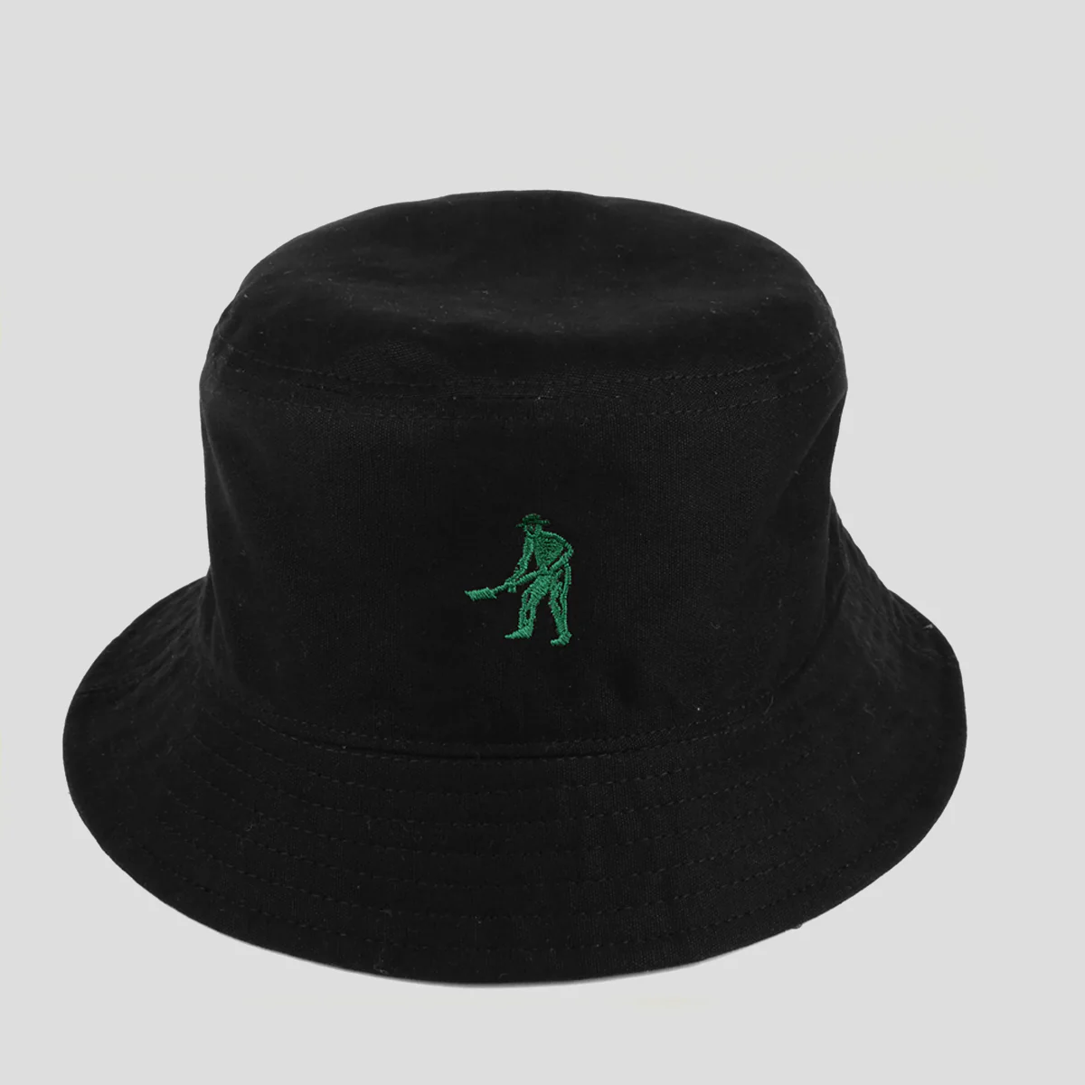 PASS~PORT "INTER SOLID" REVERSABLE BUCKET HAT GREEN