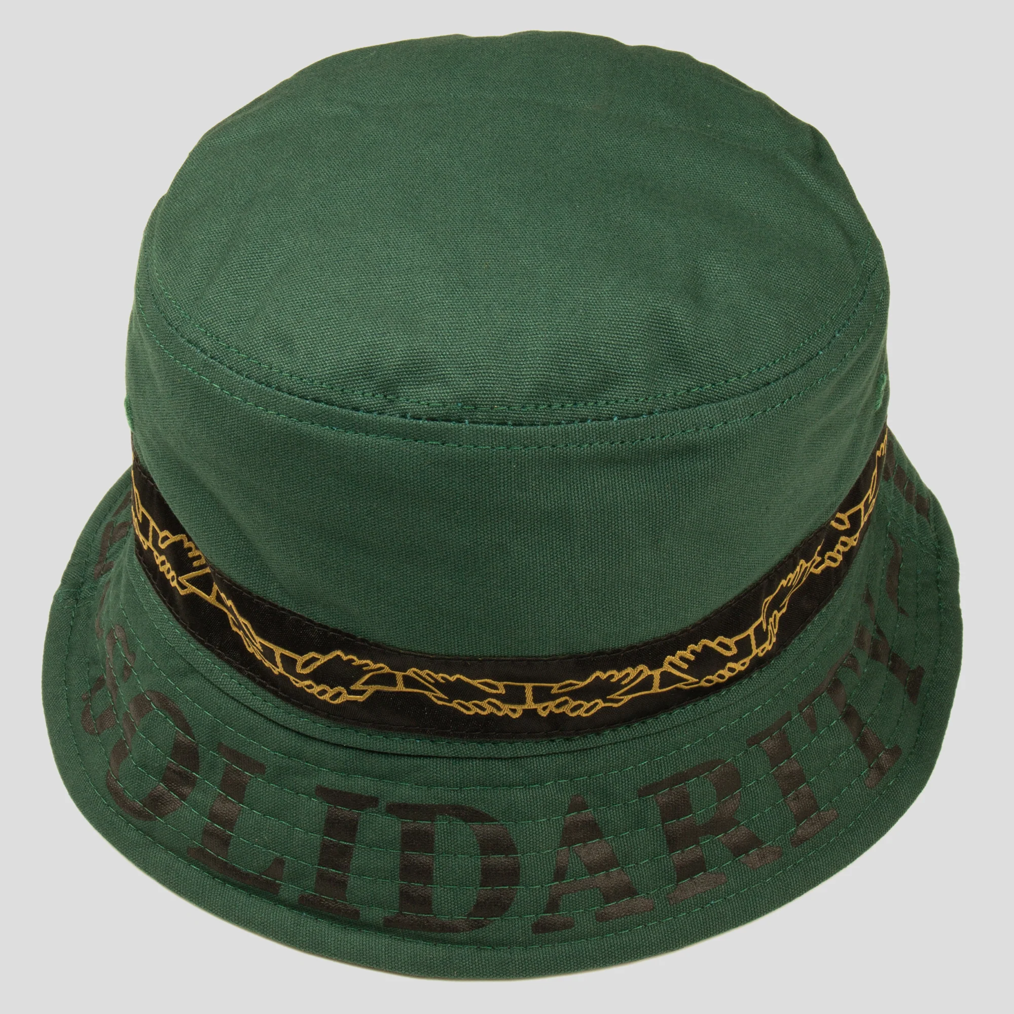 PASS~PORT "INTER SOLID" REVERSABLE BUCKET HAT GREEN - Image 3