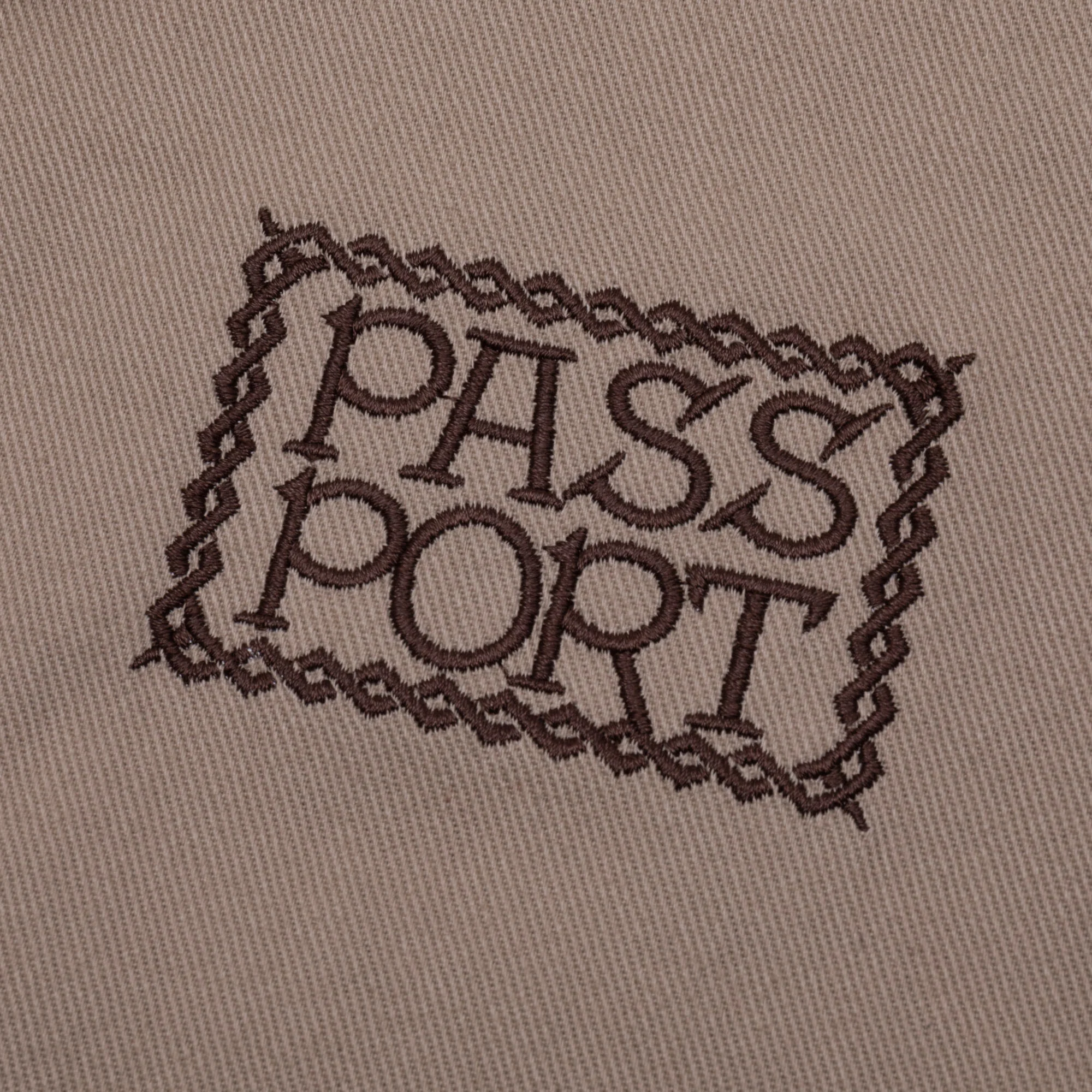 Pass~Port Invasive Logo Yard Jacket - Khaki - Image 2