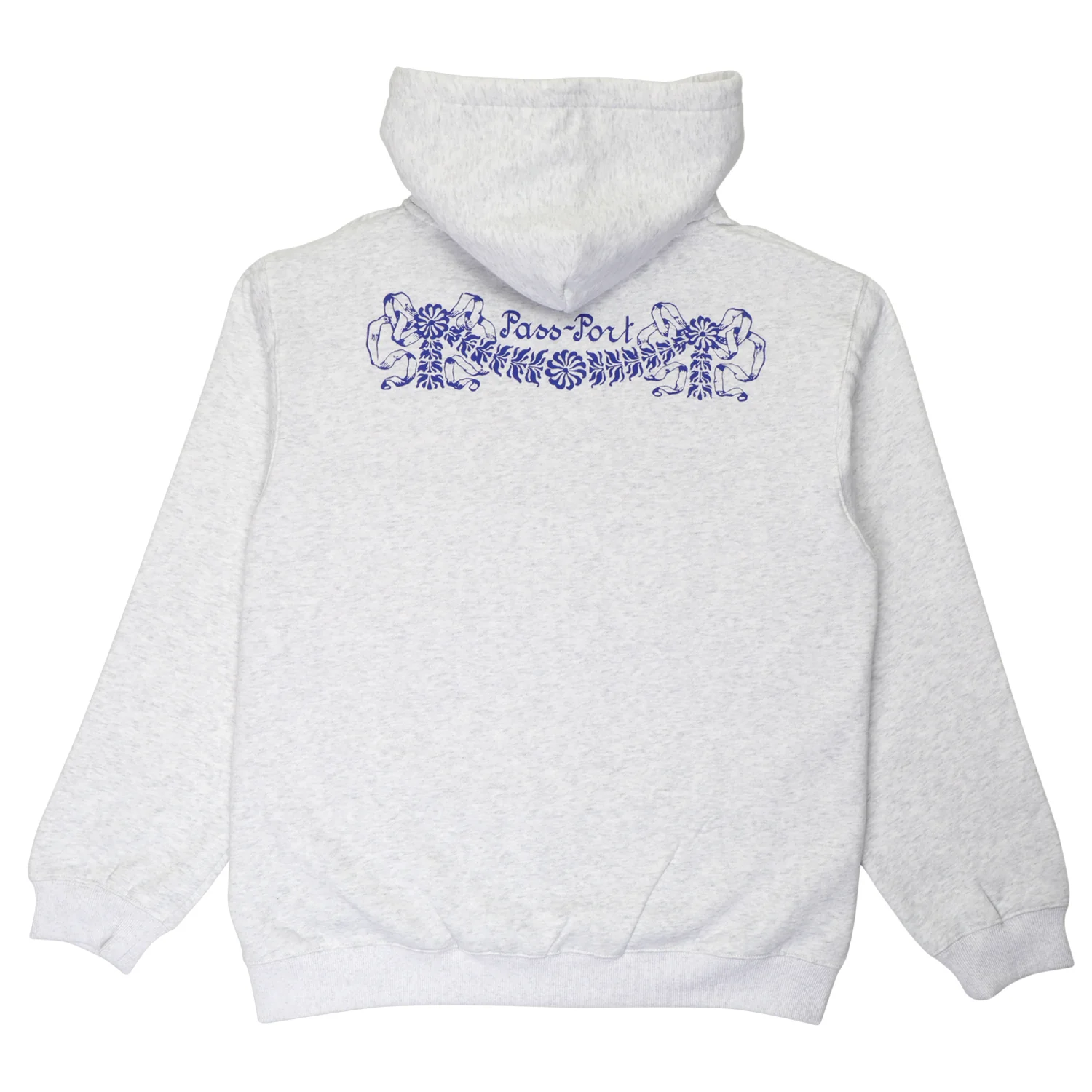 Pass~Port Kollassi Zip Hoodie - White Marle - Image 2