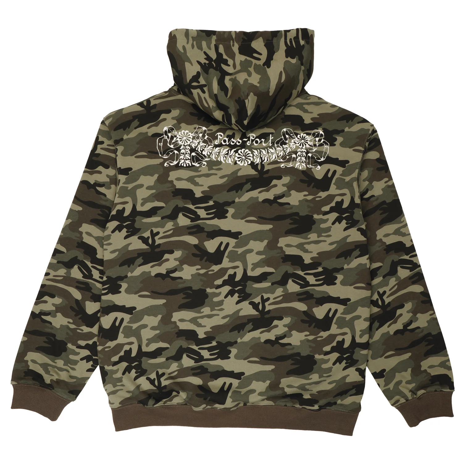 Pass~Port Kollassi Zip Hoodie - Woodland Camo - Image 5