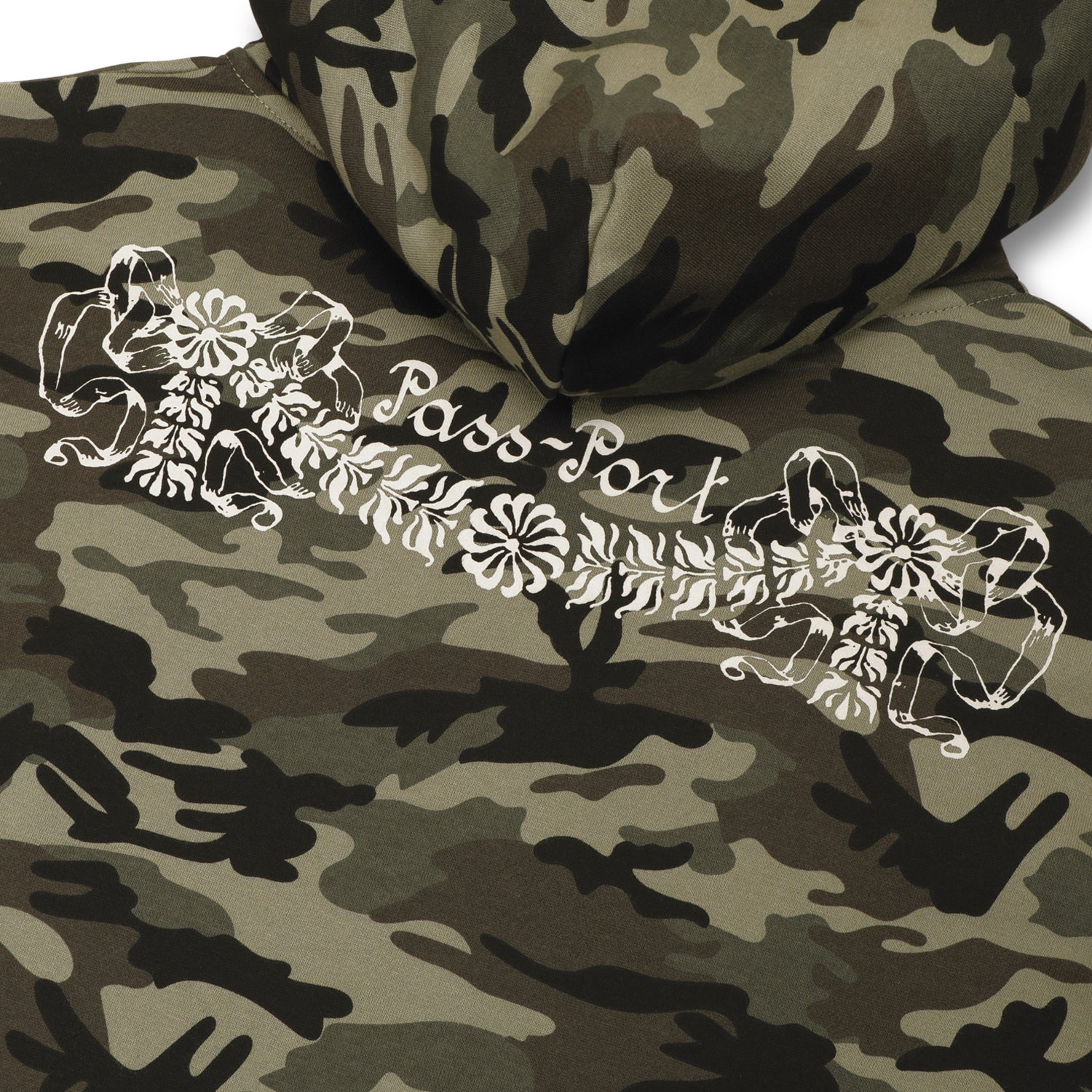 Pass~Port Kollassi Zip Hoodie - Woodland Camo - Image 7