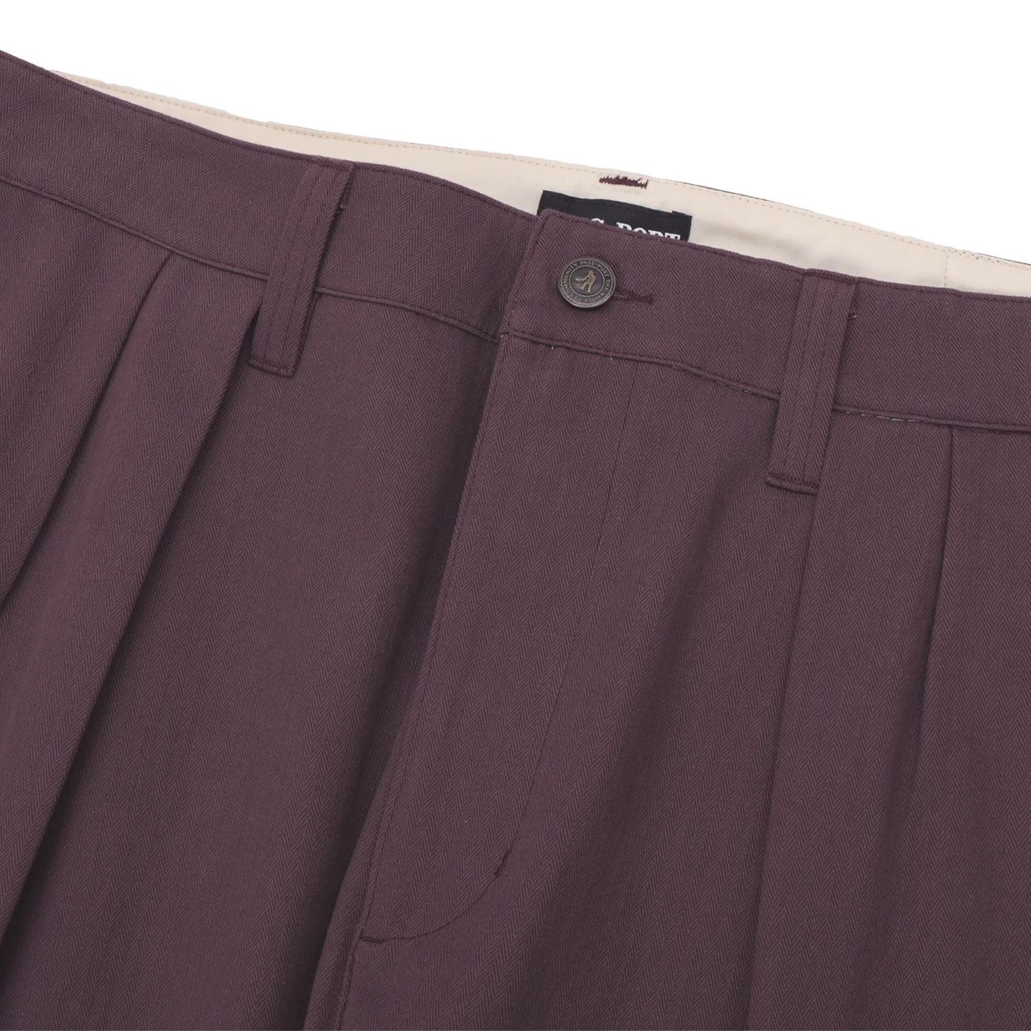 Pass~Port Leagues Club Pant - Side Stripe Plum - Image 7