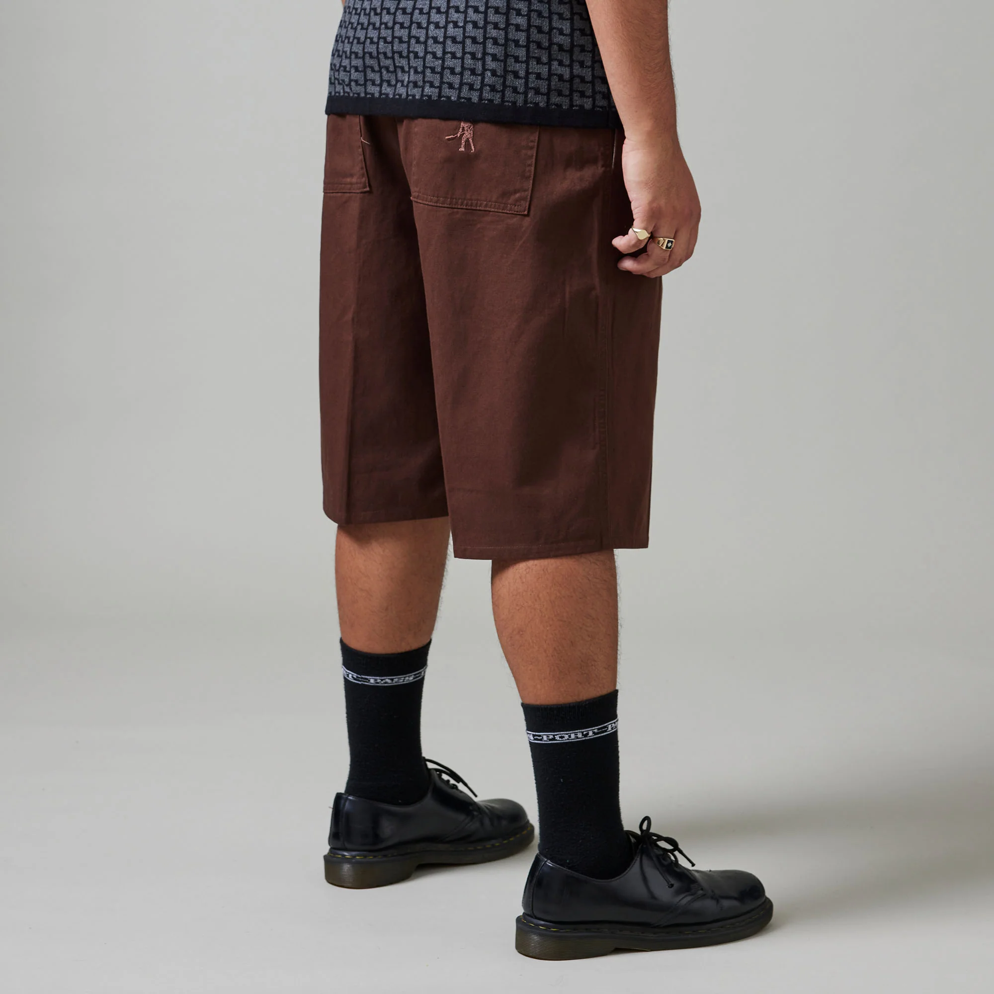 Pass~Port Leagues Club Short - Brown - Image 3