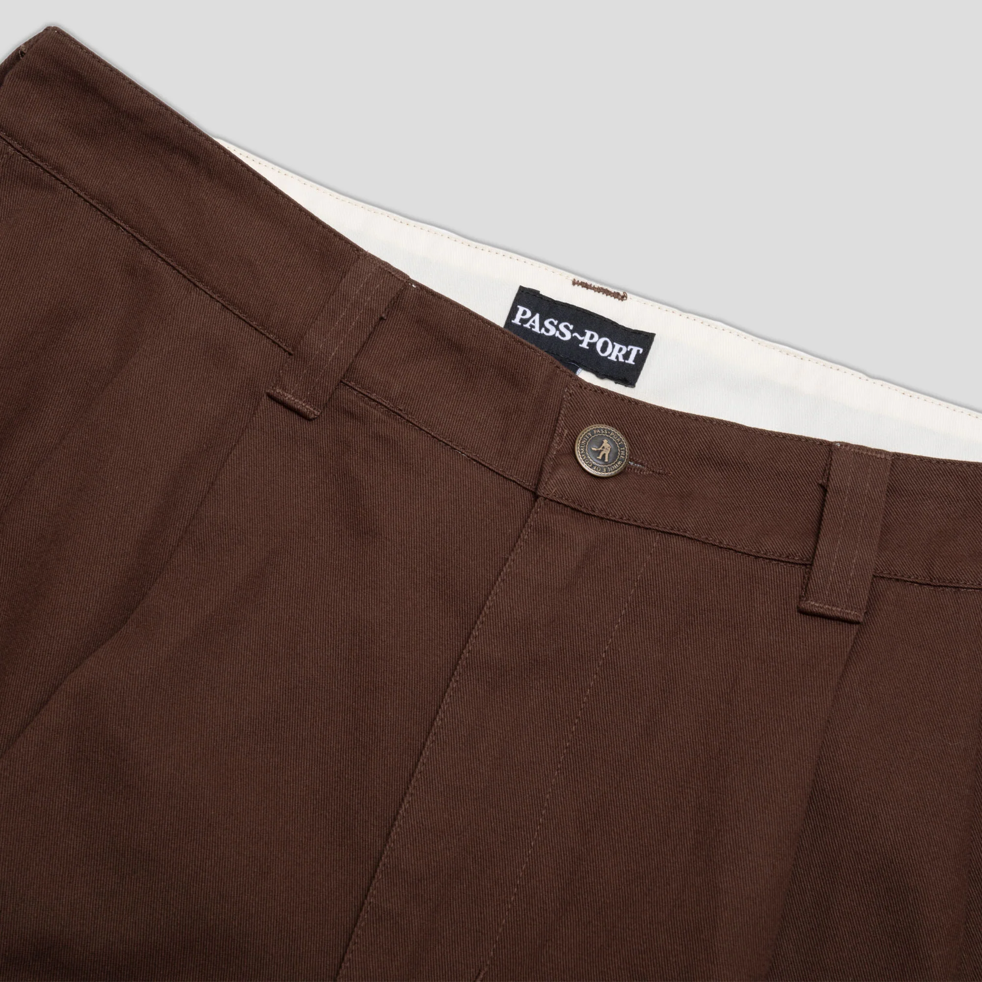 Pass~Port Leagues Club Short - Brown - Image 6
