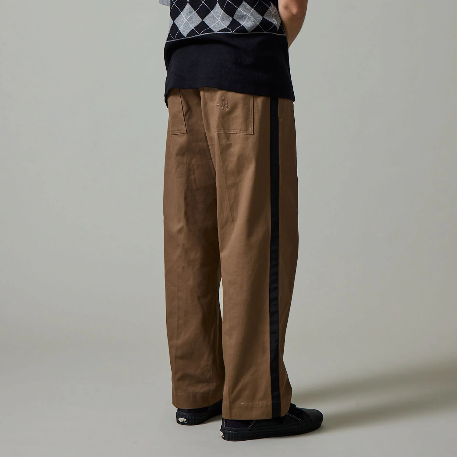 Pass~Port Leagues Club Striped Pant - Taupe / Black - Image 3