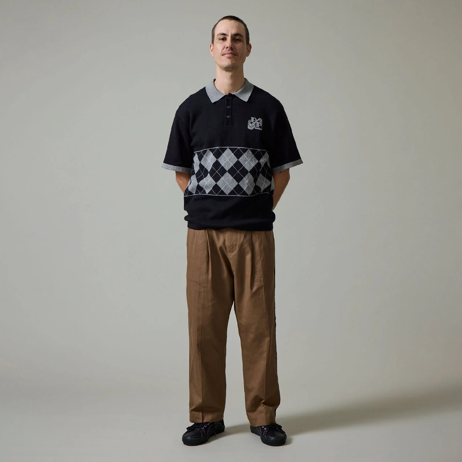 Pass~Port Leagues Club Striped Pant - Taupe / Black - Image 4