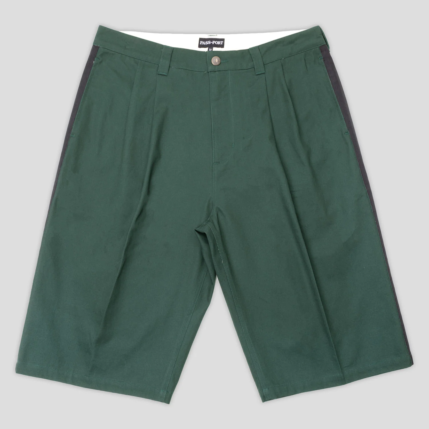 Pass~Port Leagues Club Striped Short - Dark Teal / Black