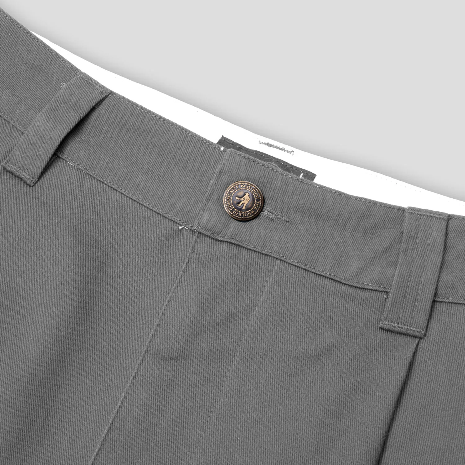 Pass~Port Leagues Club Striped Short - Grey / Black - Image 8