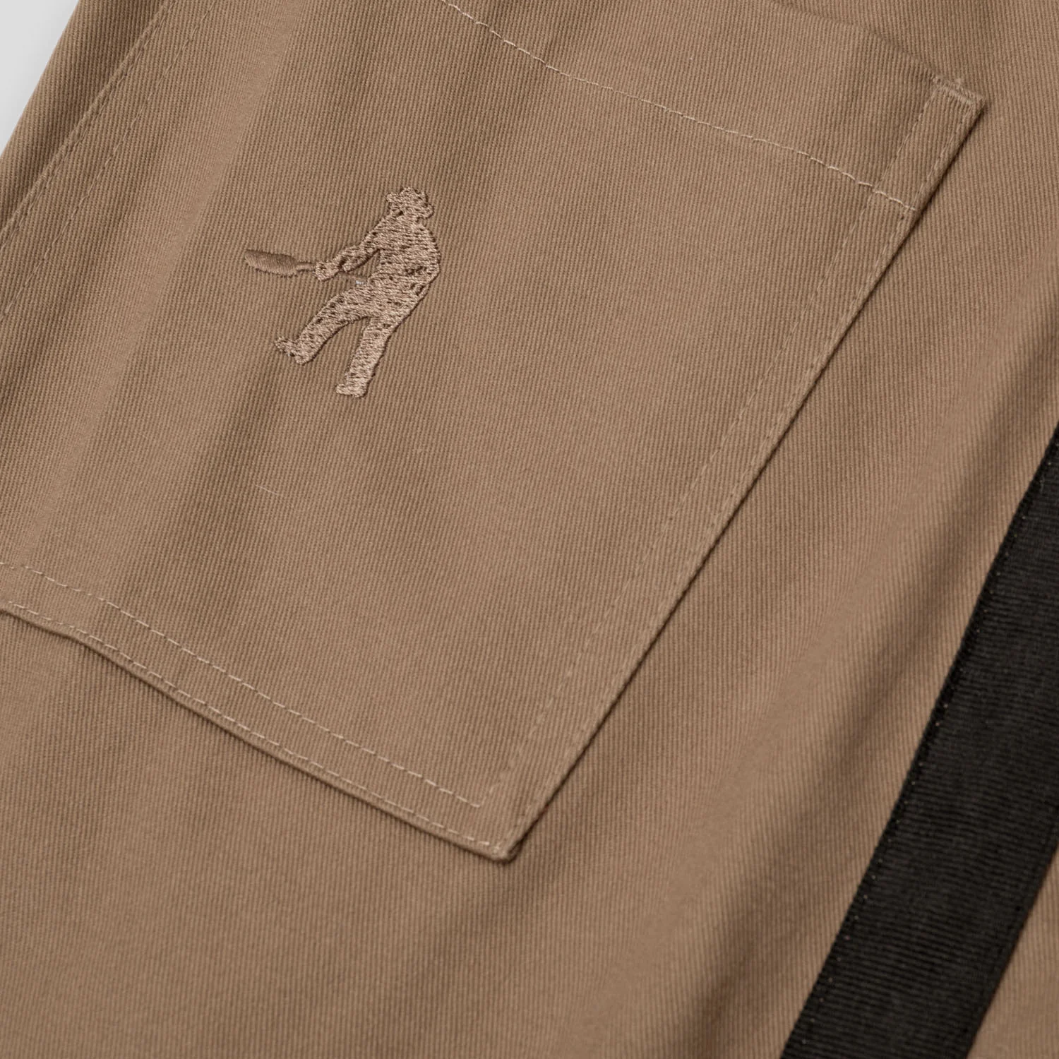 Pass~Port Leagues Club Striped Short - Taupe / Black - Image 7