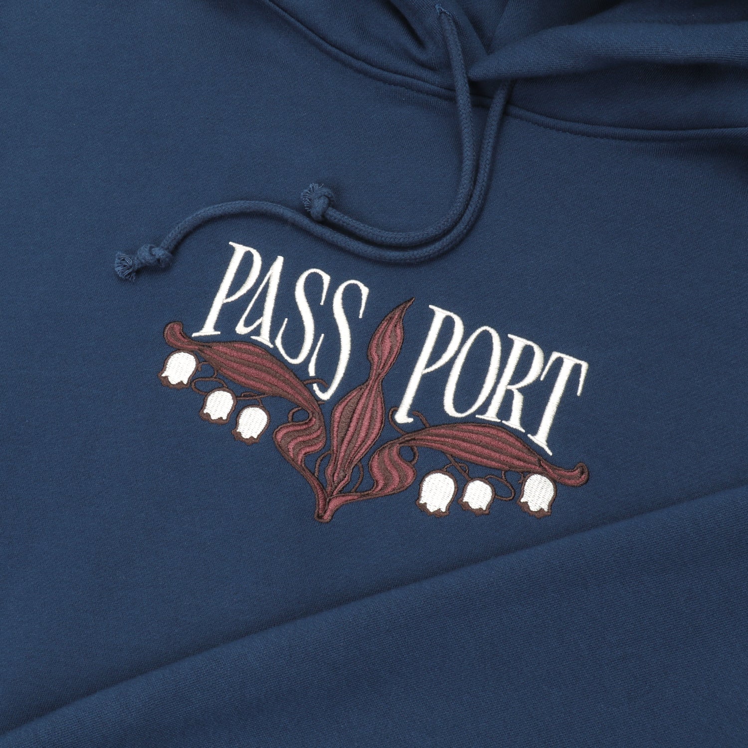 Pass~Port Lily of The Valley Hoodie - Navy - Image 2