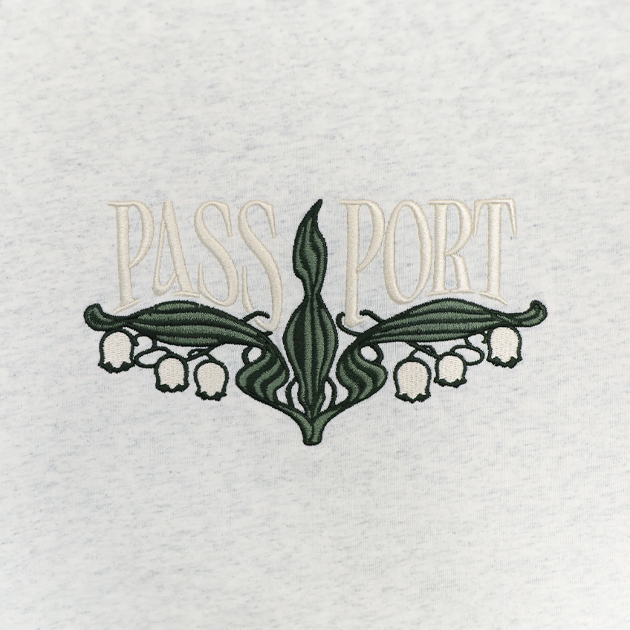 Pass~Port Lily of The Valley Tee - Ash - Image 2