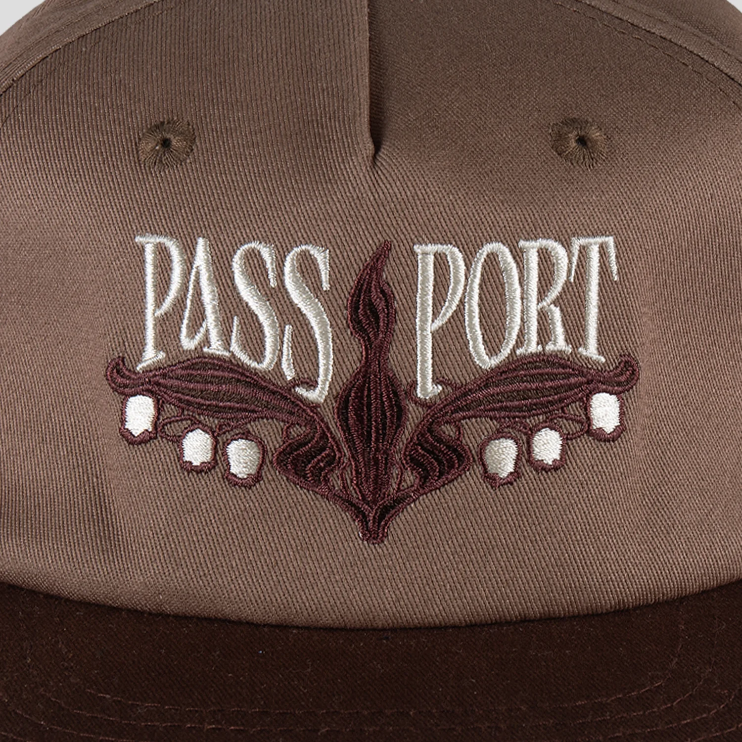 Pass~Port Lily of The Valley Workers Cap - Taupe / Bark - Image 2
