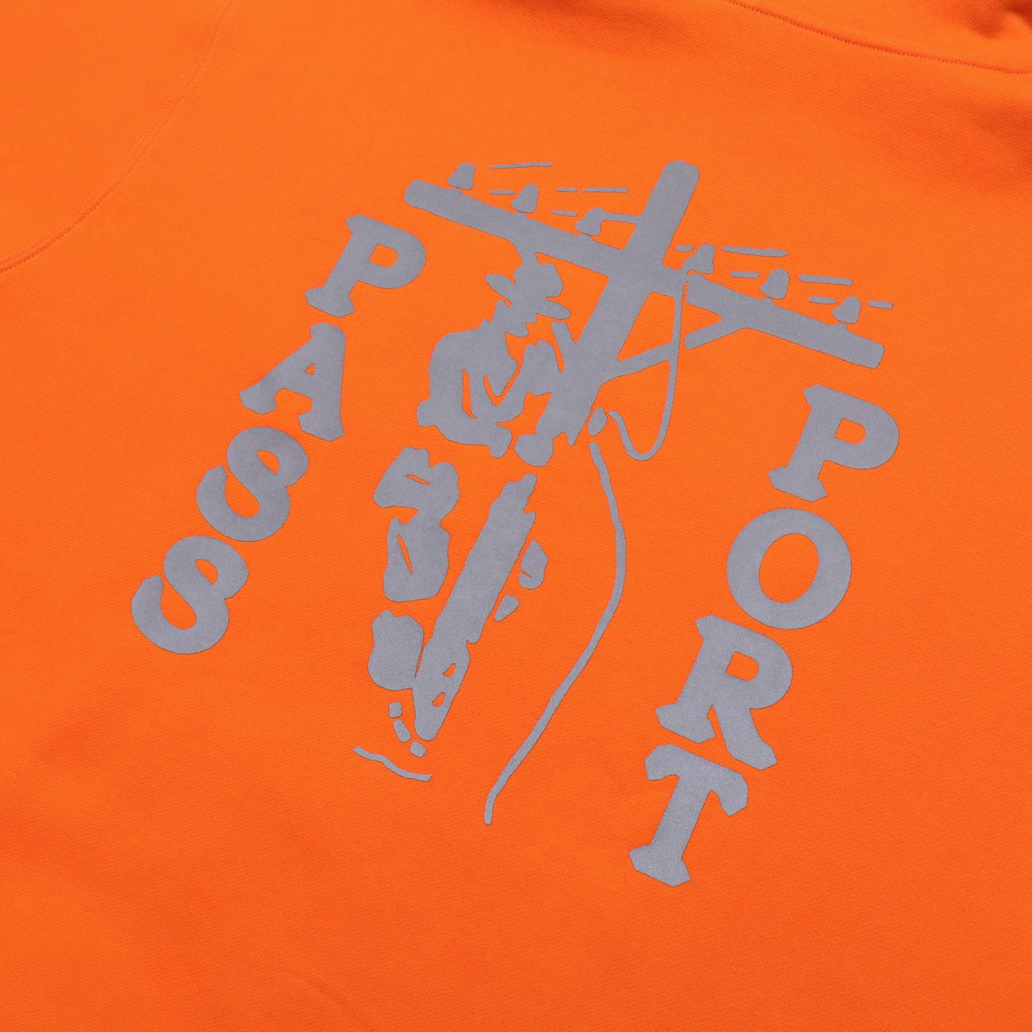 Pass~Port Line~Worx Hoodie - Safety Orange - Image 4