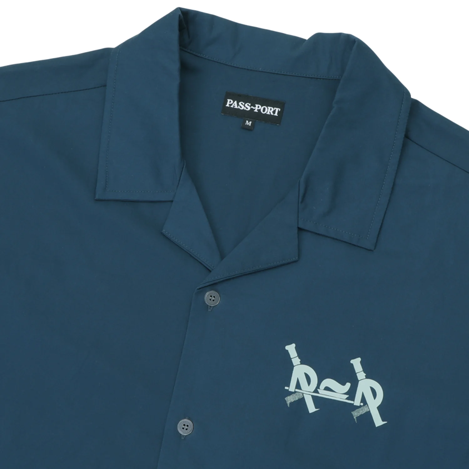 Pass~Port Lounge Service Leagues Shirt - Teal - Image 3